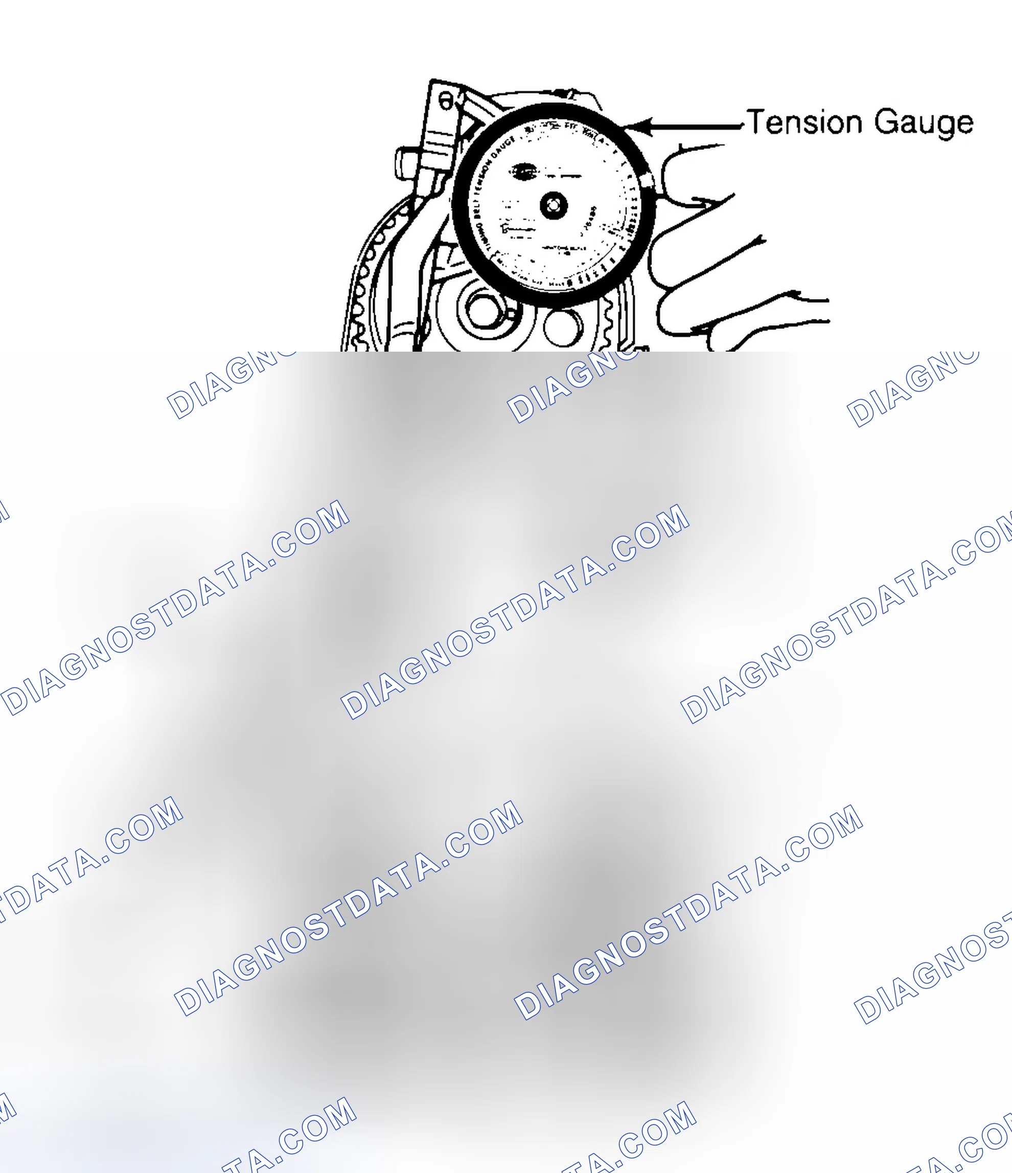 Scheme 3: Adjusting Typical Timing Belt Tension