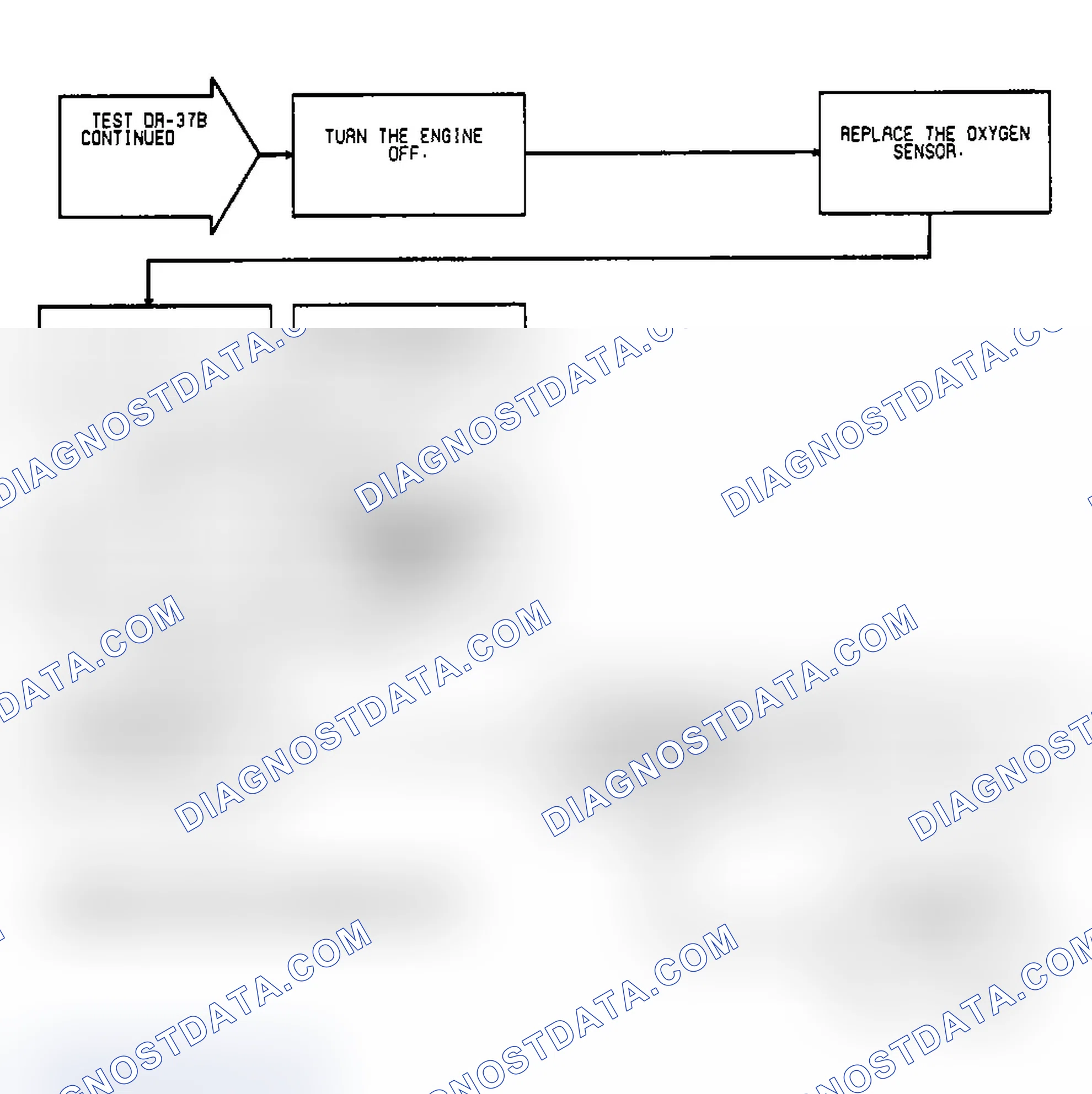 Scheme 693: Test DR-37B, (2 of 2) Oxygen Sensor Switching