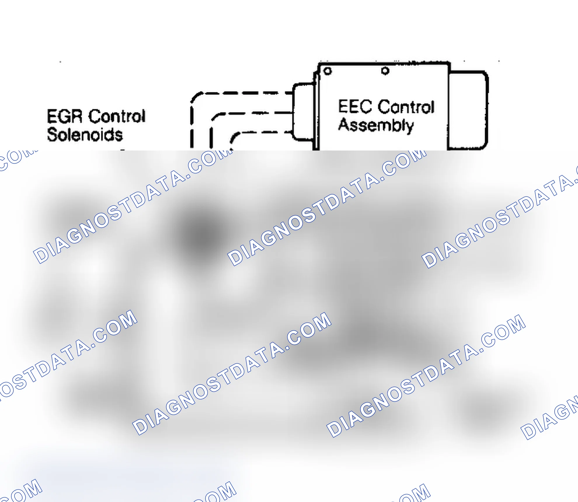 Scheme 46: Electronic EGR Valve System System used with EEC equipped vehicles.