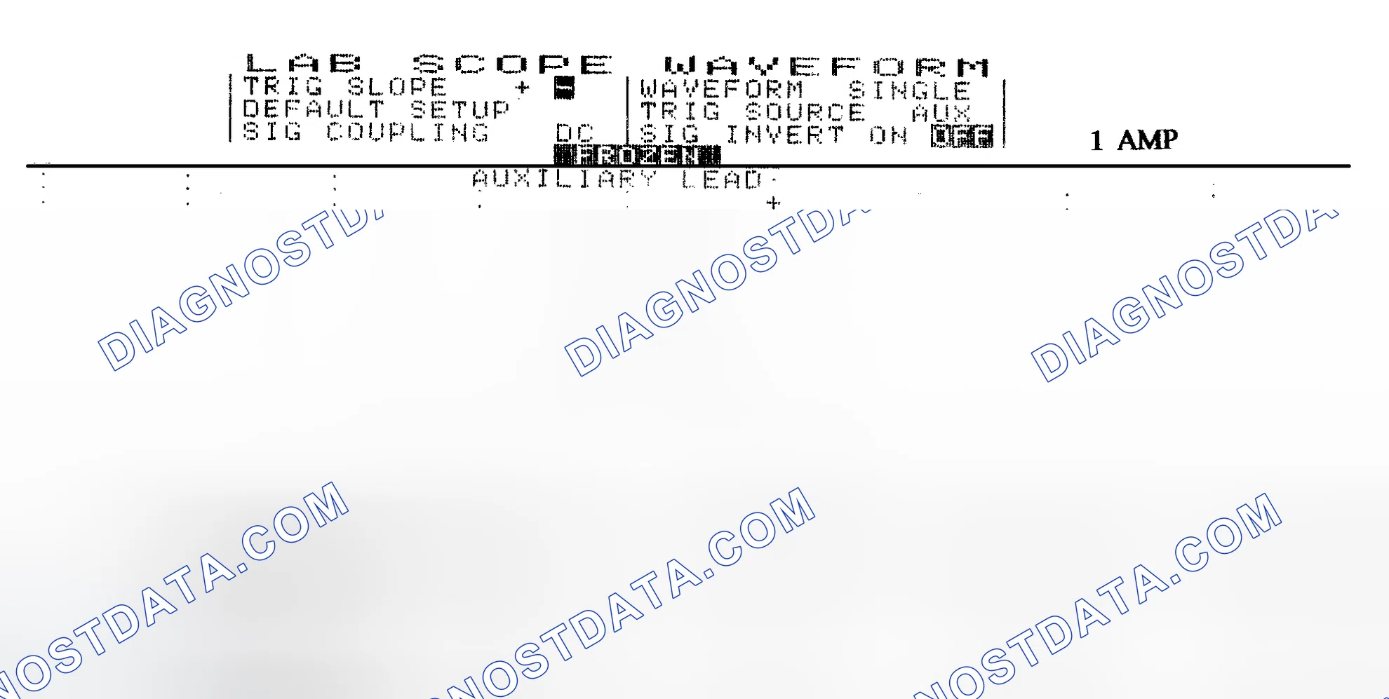 Scheme 20: Single Injector w/Normal Current Flow - Current Pattern