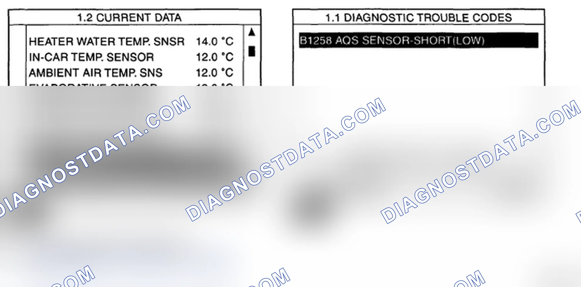 Scheme 189: MONITOR SCANTOOL DATA