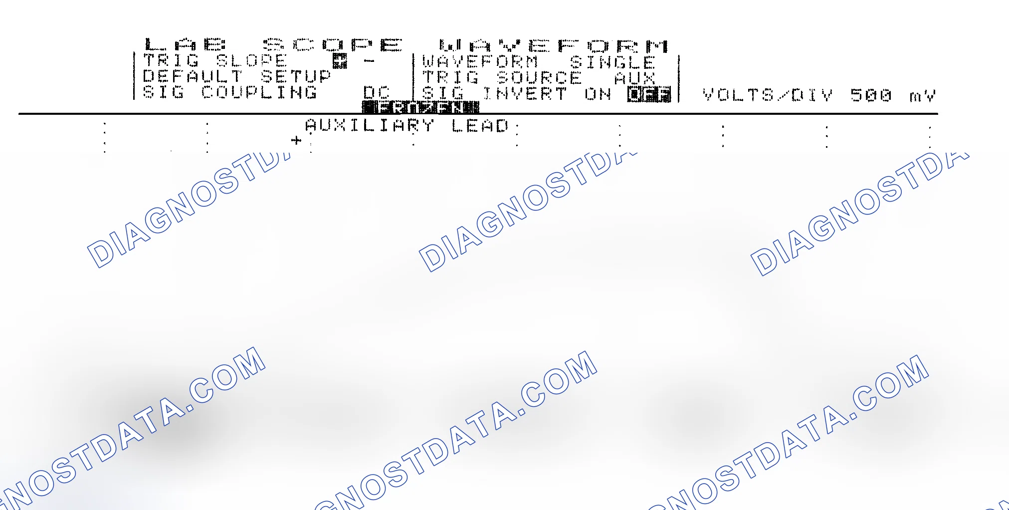 Scheme 14: Single Injector w/Excessive Current Flow - Current Pattern