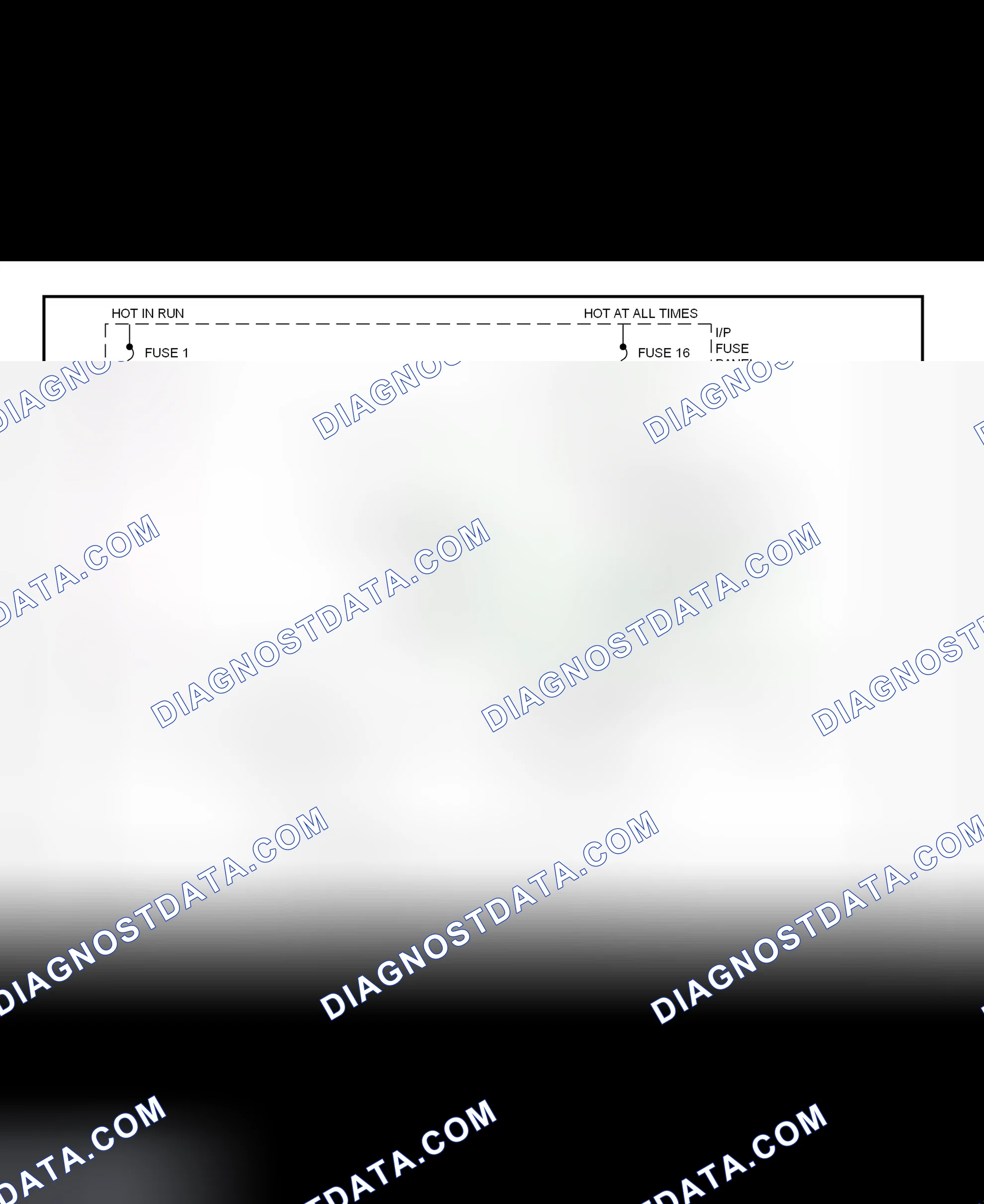 Scheme 98: Shift Interlock System Wiring Diagram (1997 Town Car)