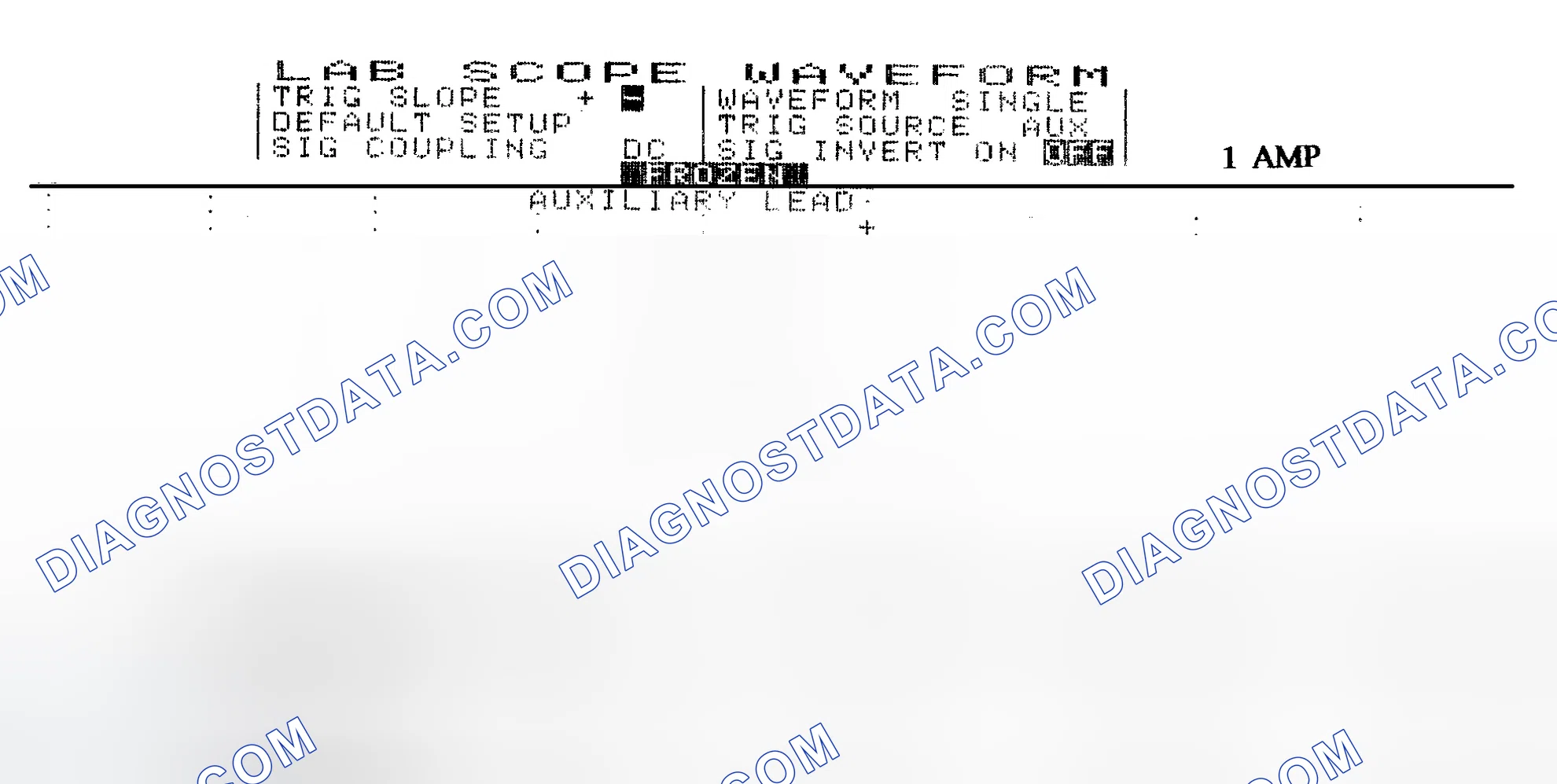 Scheme 20: Single Injector w/Normal Current Flow - Current Pattern