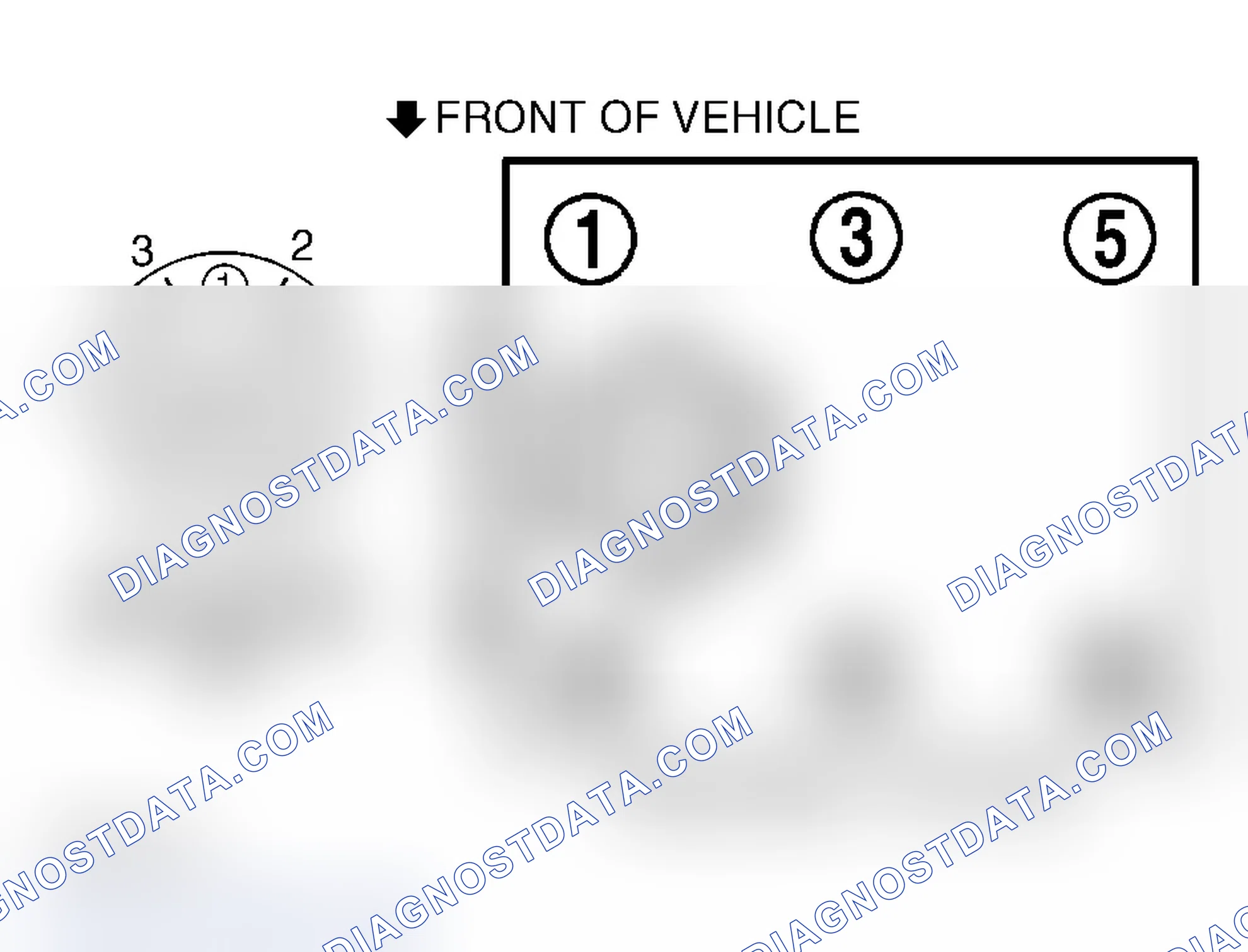 Scheme 3: Firing Order & Distributor Rotation 3.0L V6 (Caravan & Voyager)