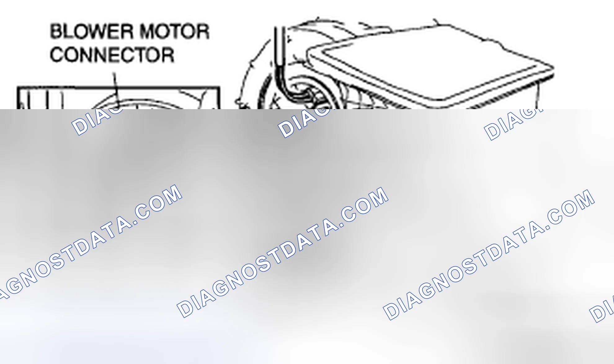 Scheme 61: FRONT BLOWER MOTOR INSTALLATION [FULL-AUTO AIR CONDITIONER]