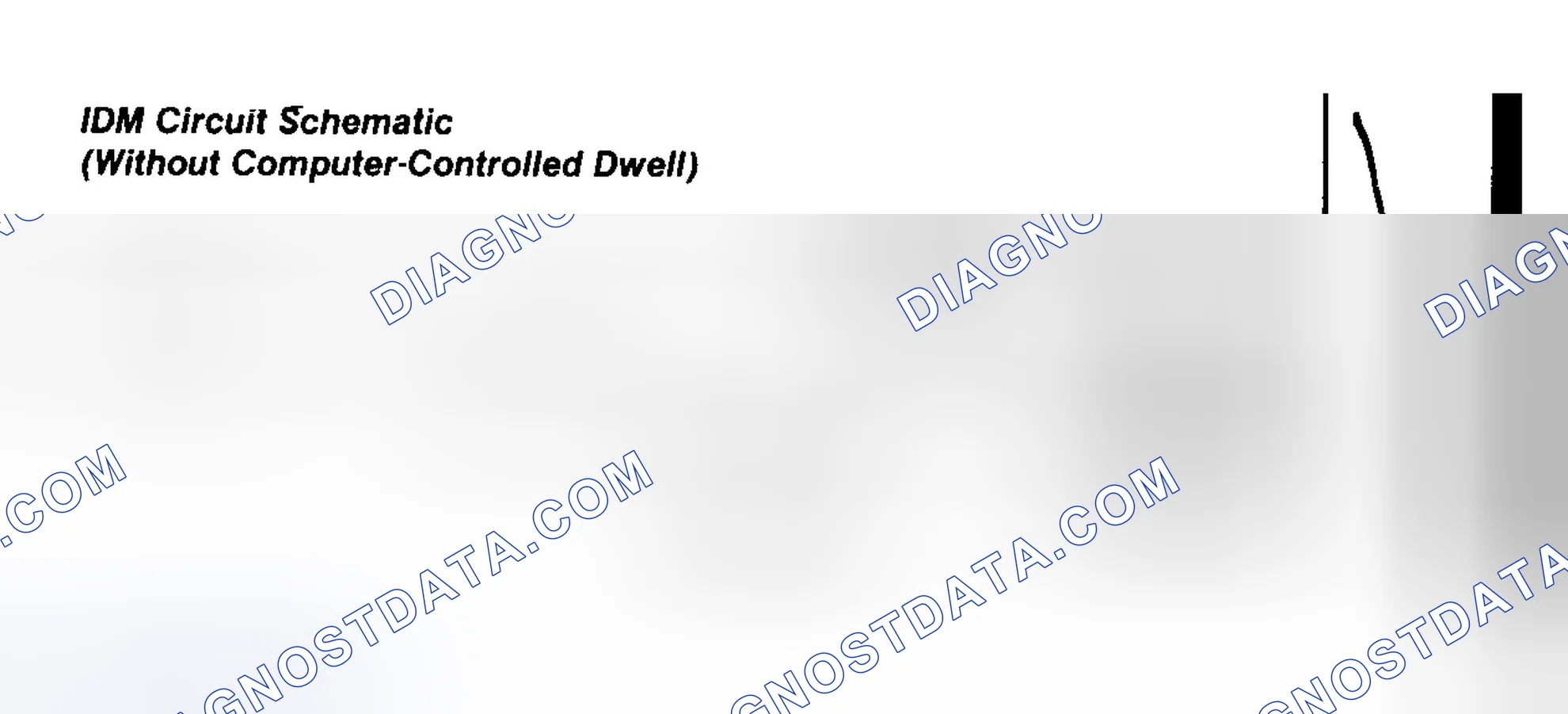 Scheme 98: IDM Circuit Schematic (Mark VII, Mustang 5.0L)