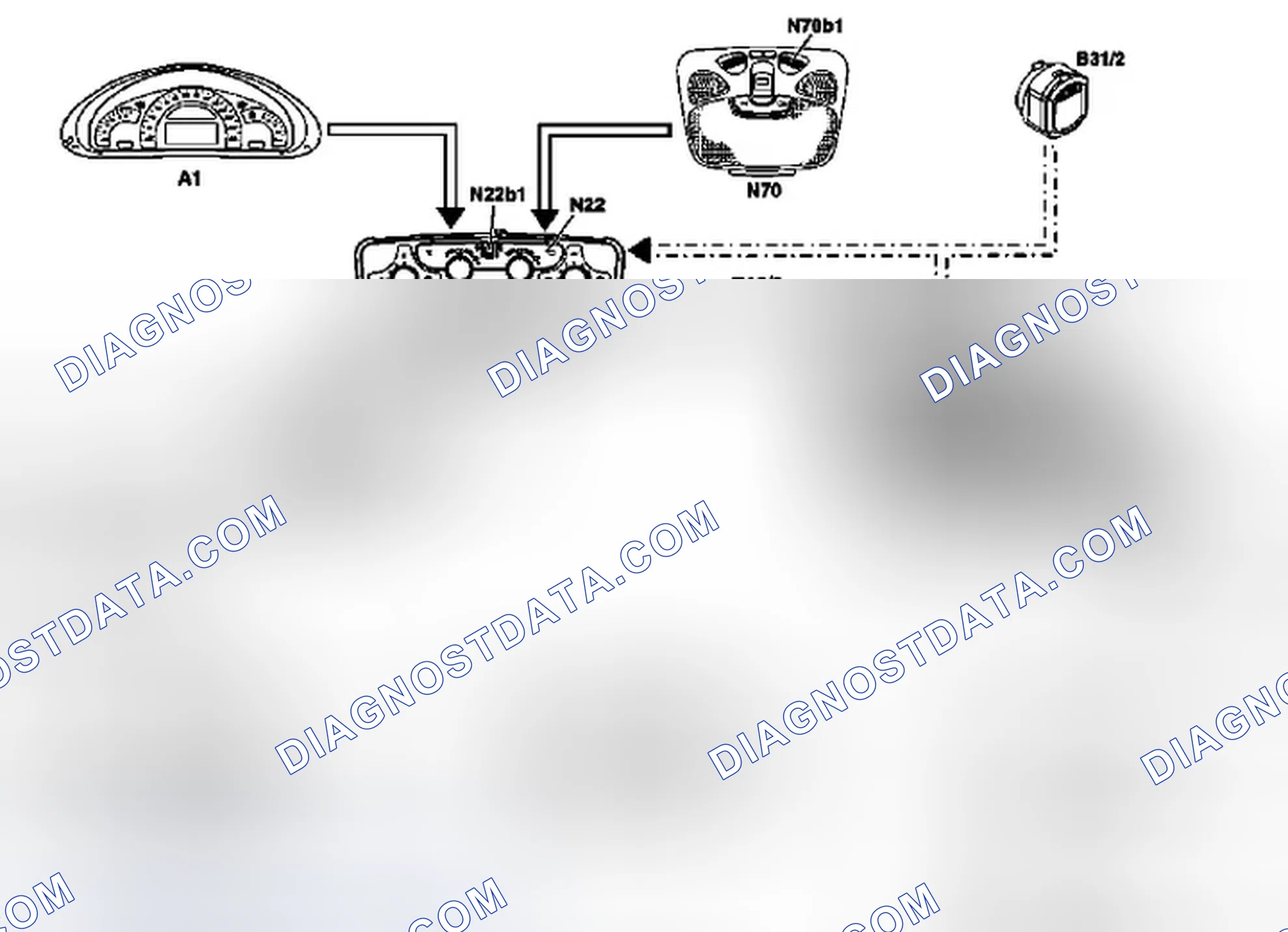 Scheme 85: Networking Of Temperature Control - Model 203.0 /2 /7 Up To 31.5.01 And As Of 1.6.01 With Code (580) And As Of 24.4.04 Except Code (581)