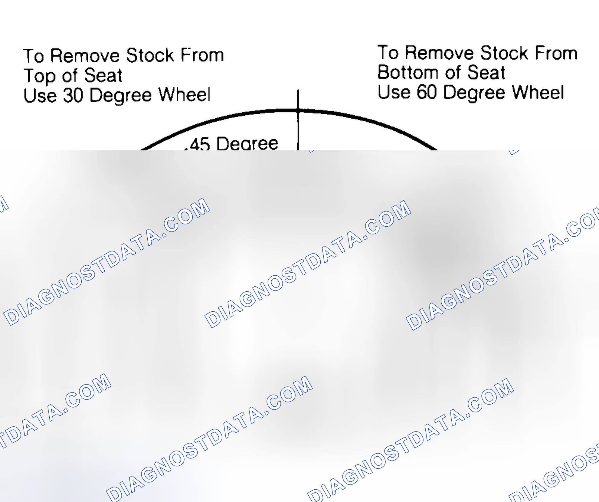 Scheme 19: Adjusting Valve Seat Width