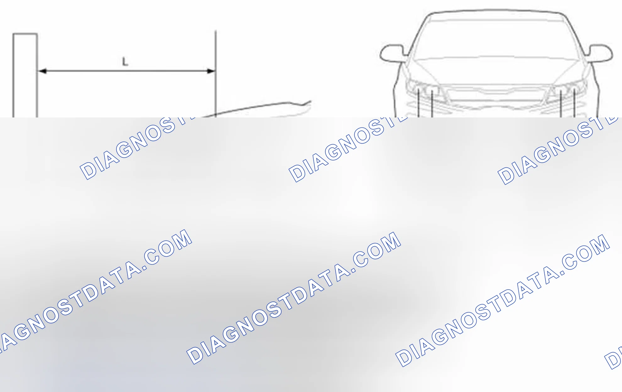Scheme 48: Head Lamp And Fog Lamp Aiming Point
