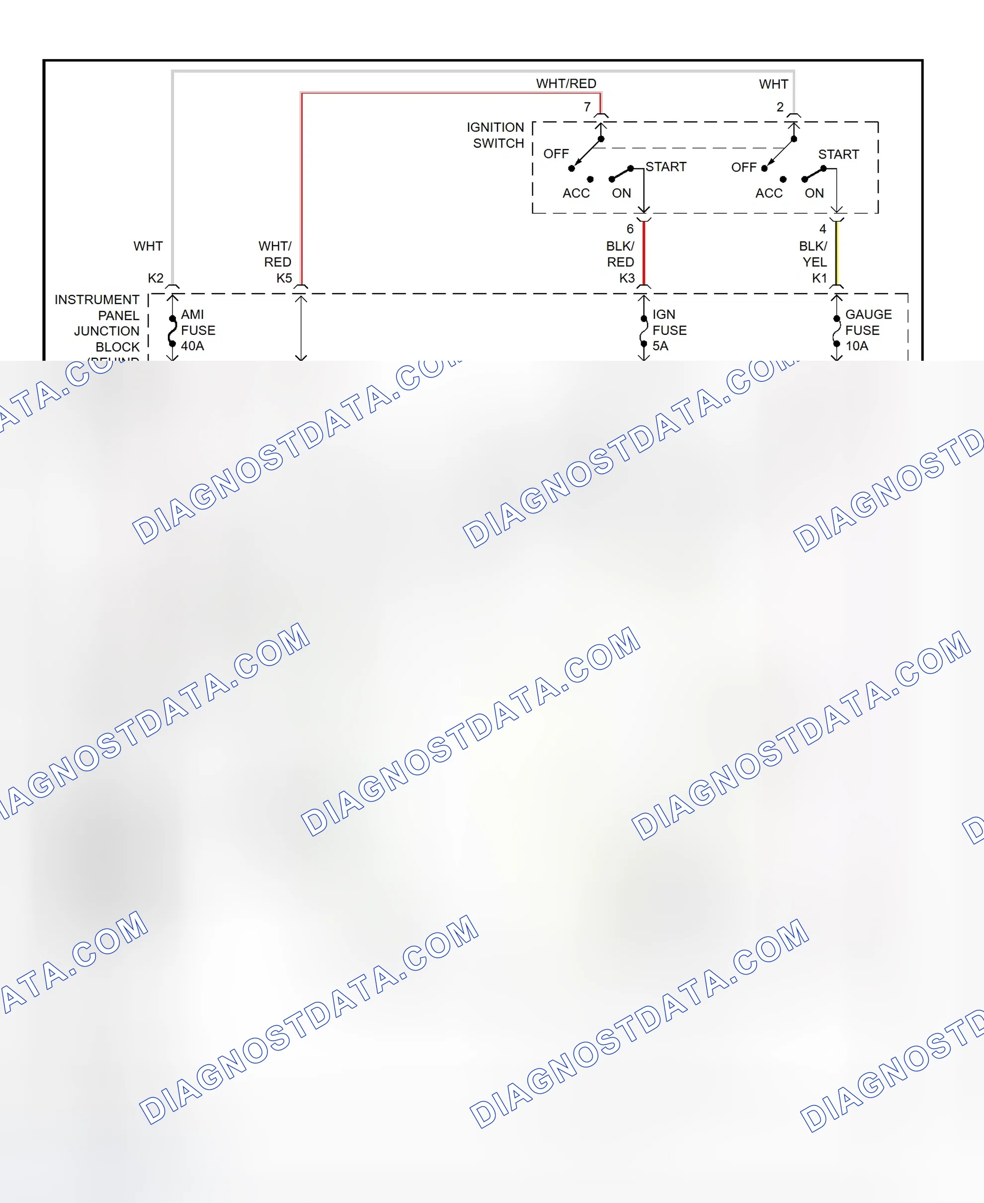 Scheme 2: Charging System Wiring Diagram (Camry - 2.2L & 3.0L)