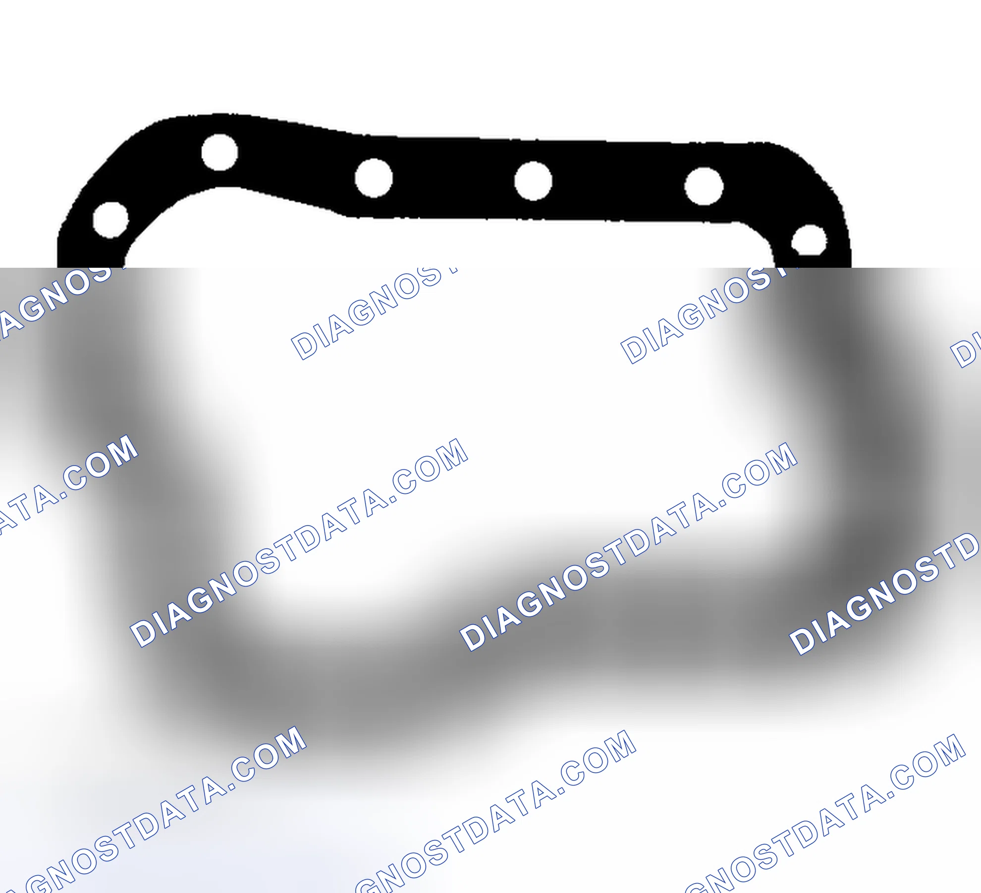 Scheme 7: Identifying Oil Pan Gasket (GF4A-EL)