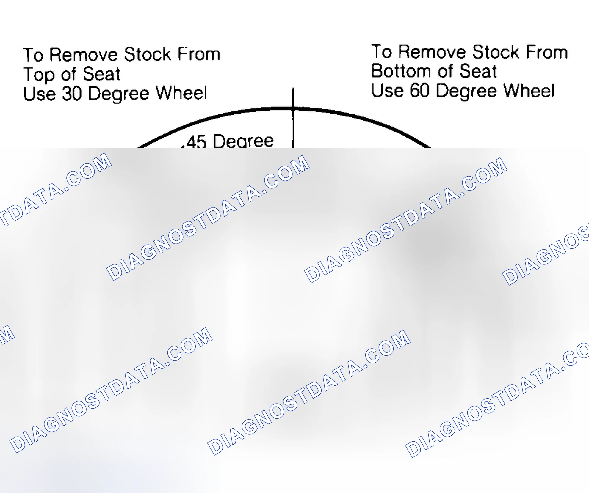Scheme 19: Adjusting Valve Seat Width