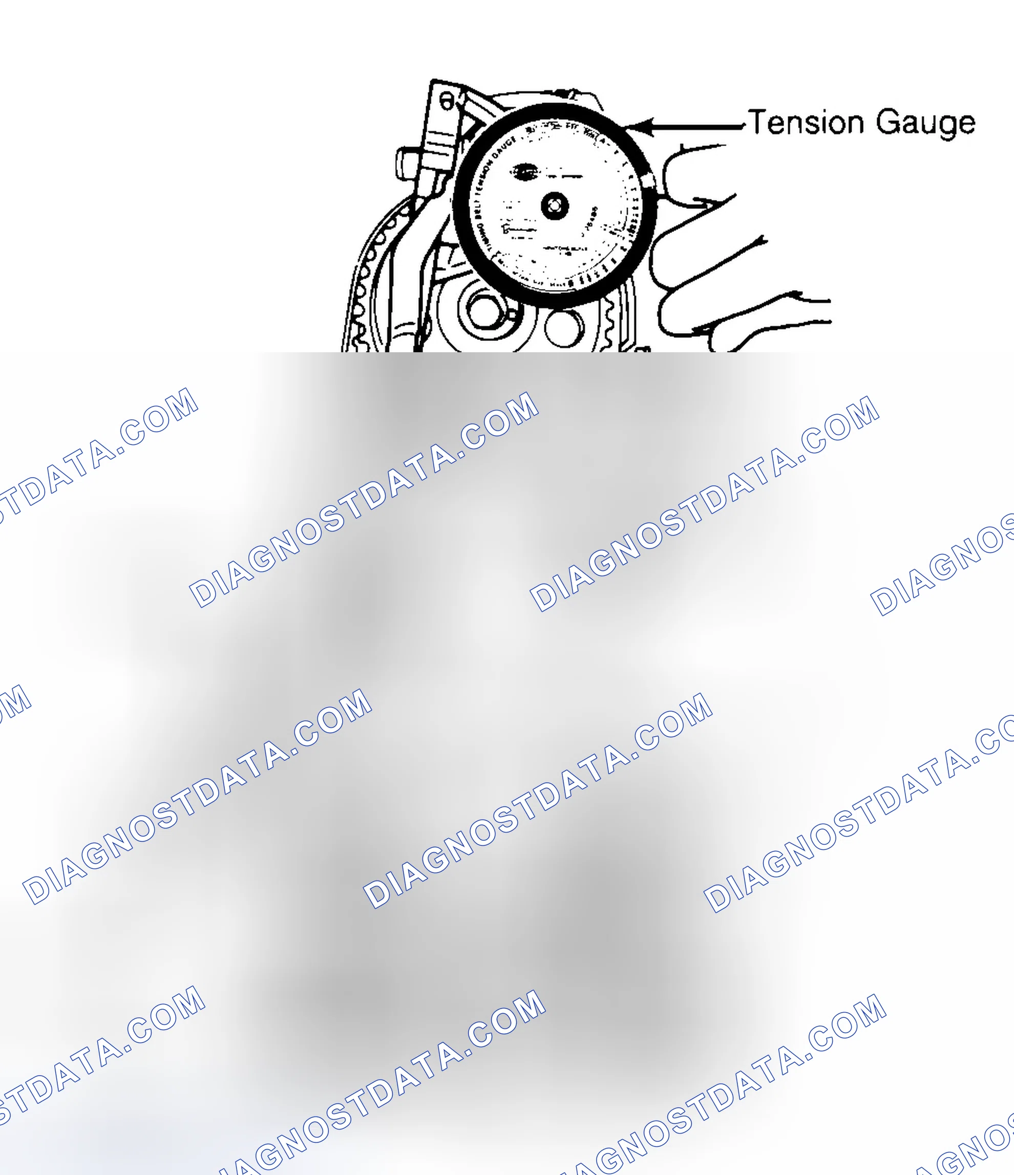 Scheme 3: Adjusting Typical Timing Belt Tension