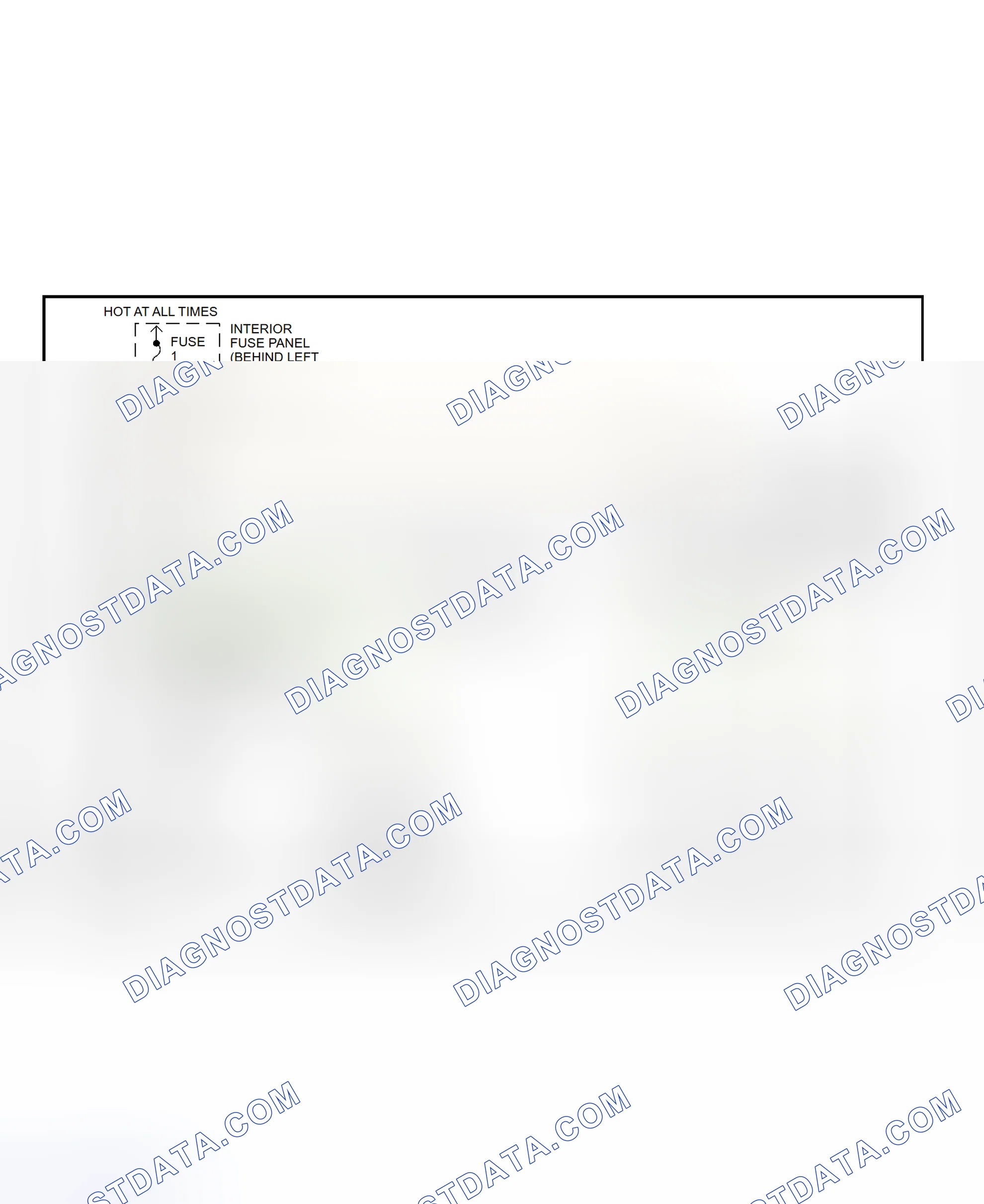 Scheme 8: Horn System Wiring Diagram (Probe)