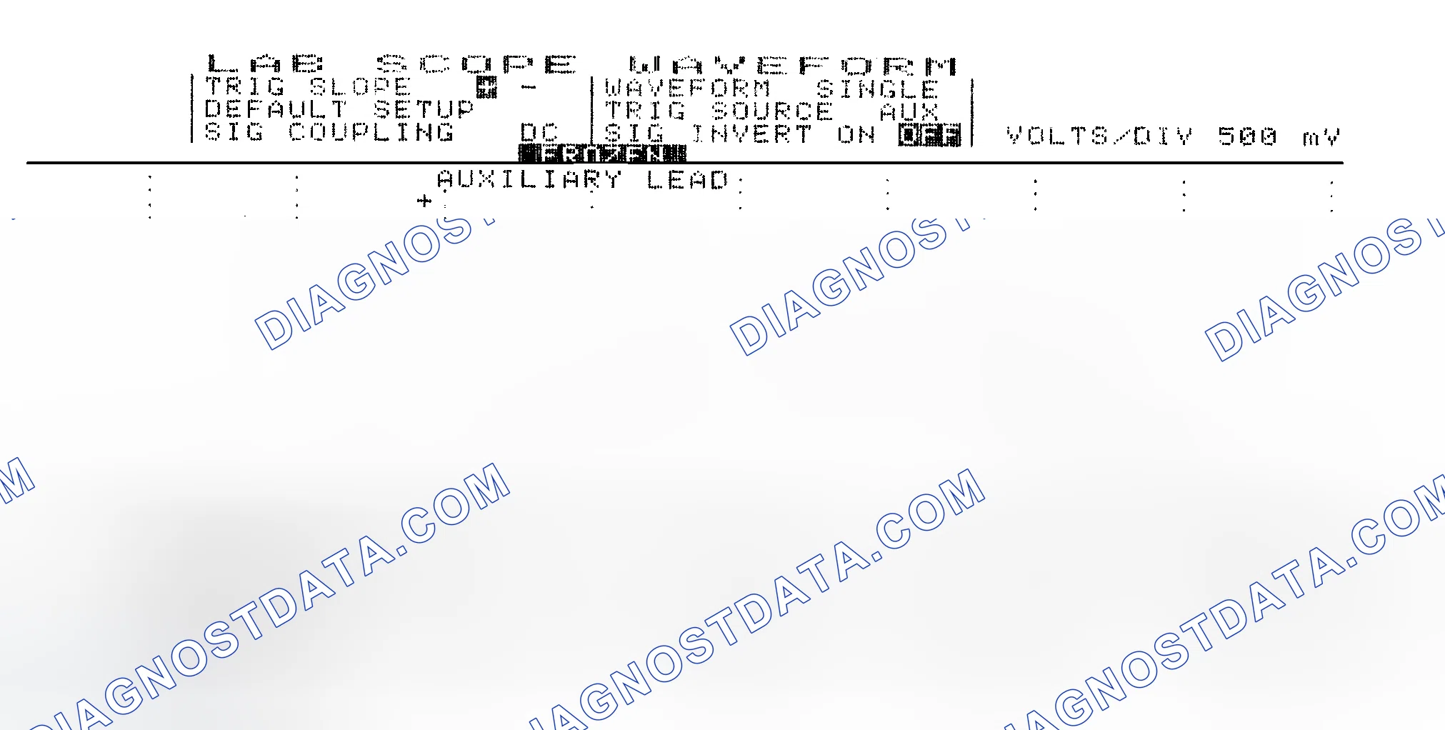 Scheme 14: Single Injector w/Excessive Current Flow - Current Pattern