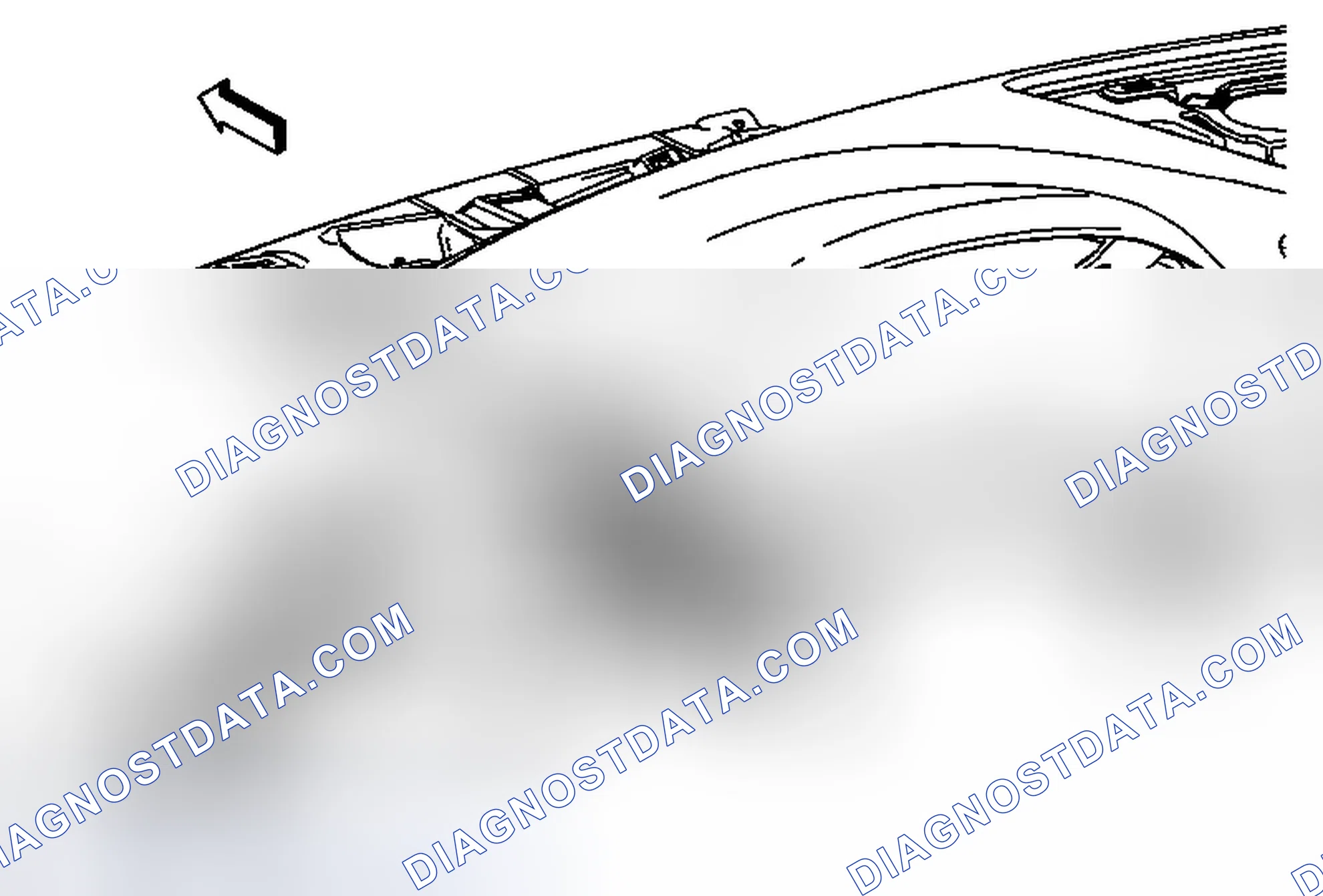 Scheme 33: Side Window Defogger Outlet Grille Replacement - Left Side (Traverse)