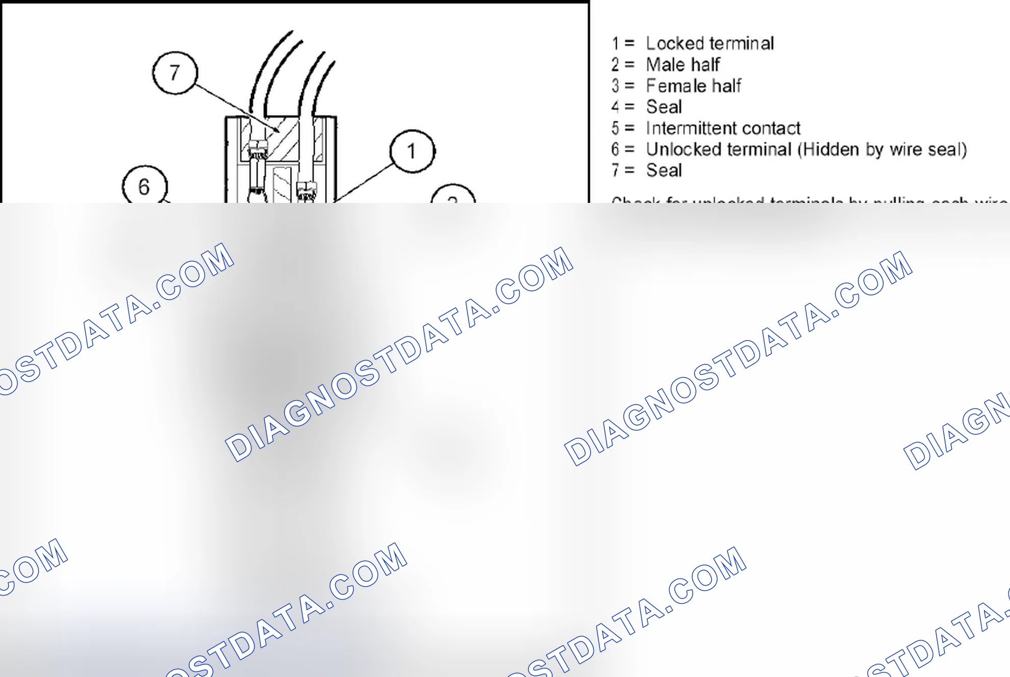 Scheme 593: Terminal not properly seated