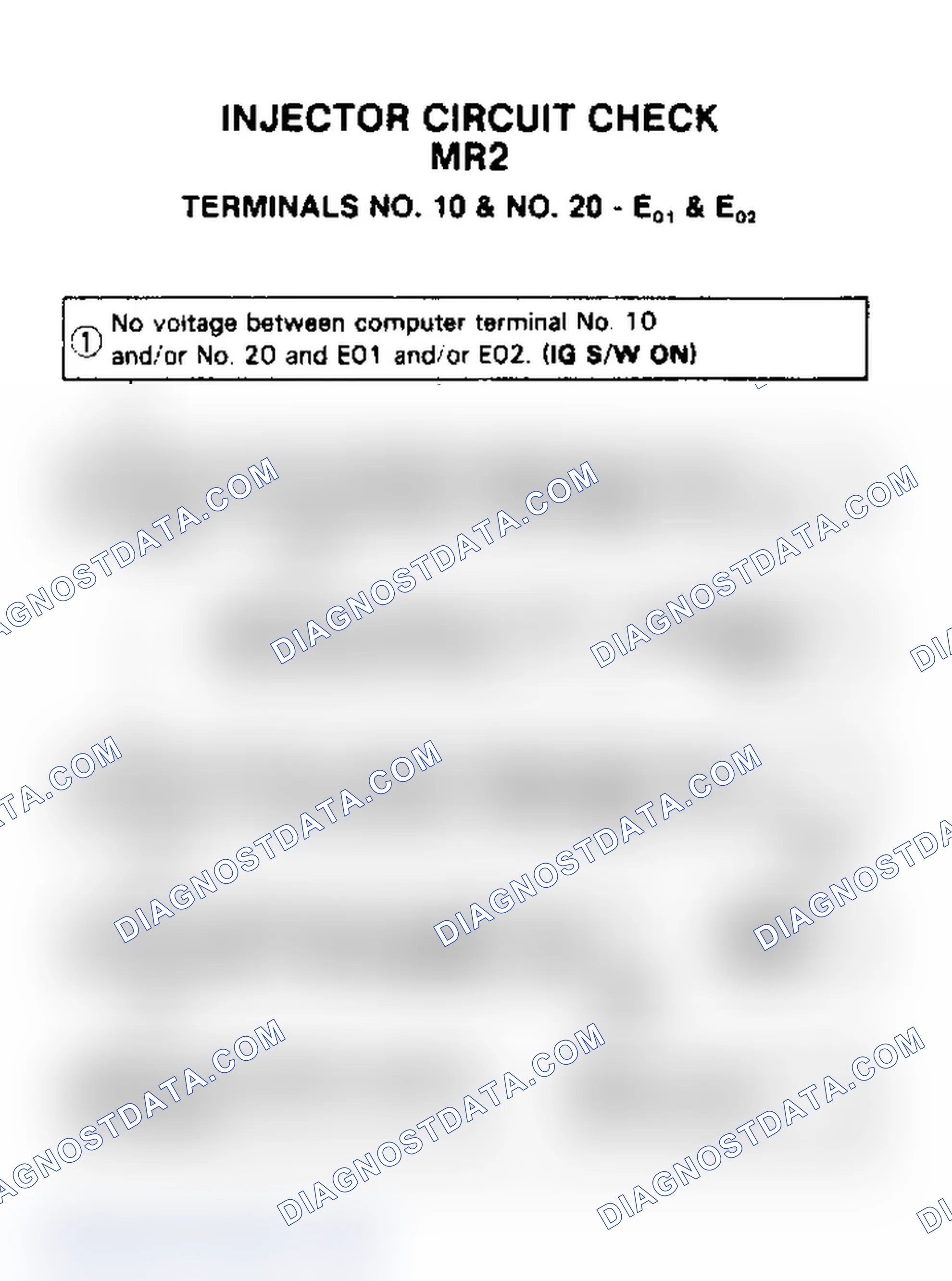 Scheme 74: Terminals No. 10 & No. 20 - E(01) & E(02) Part 1 of 4