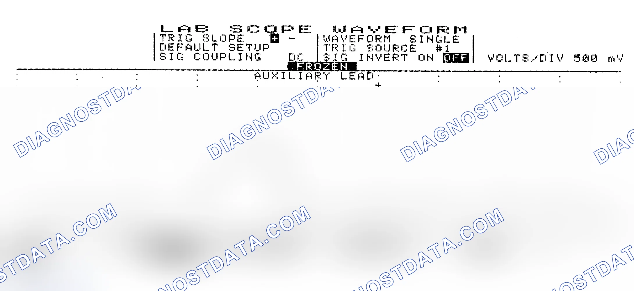 Scheme 10: Single Injector w/Excessive Current Flow - Current Pattern