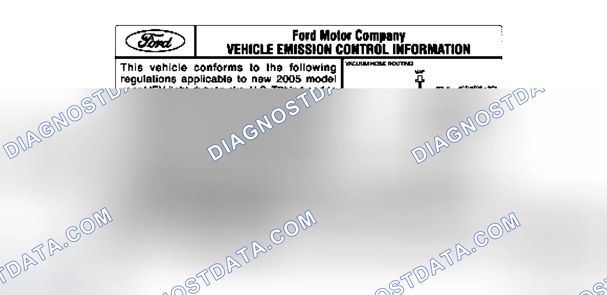 Scheme 136: Engine/Evaporative Emission System Information