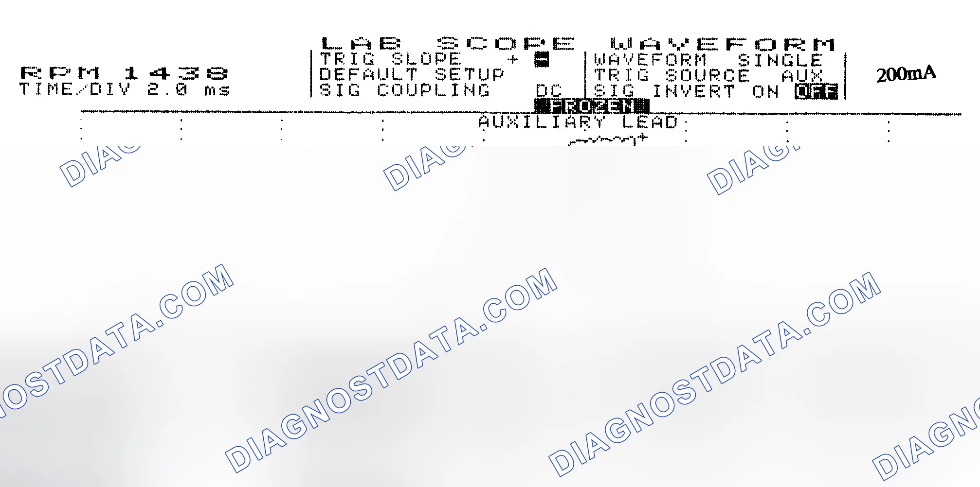 Scheme 15: Single Injector w/Normal Current Flow - Current Pattern