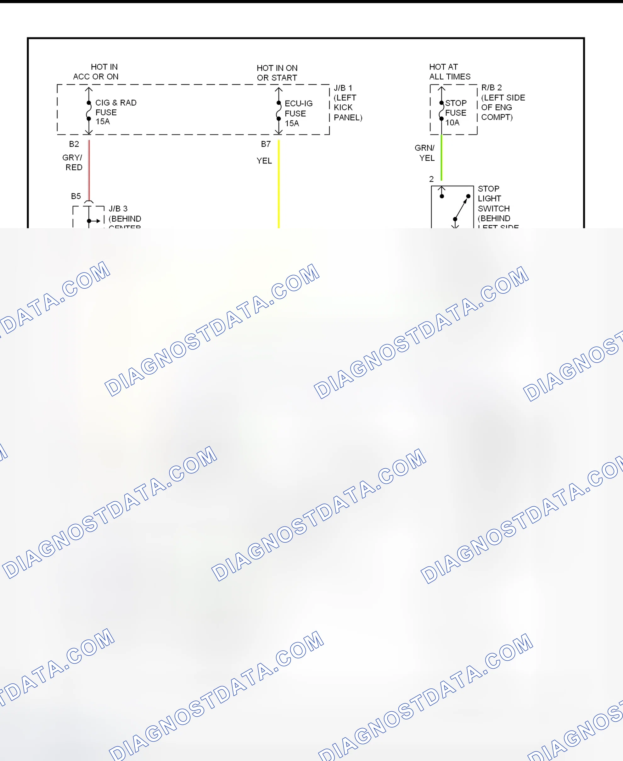 Scheme 21: Shift Interlock System Wiring Diagram (1995-96 Tacoma)