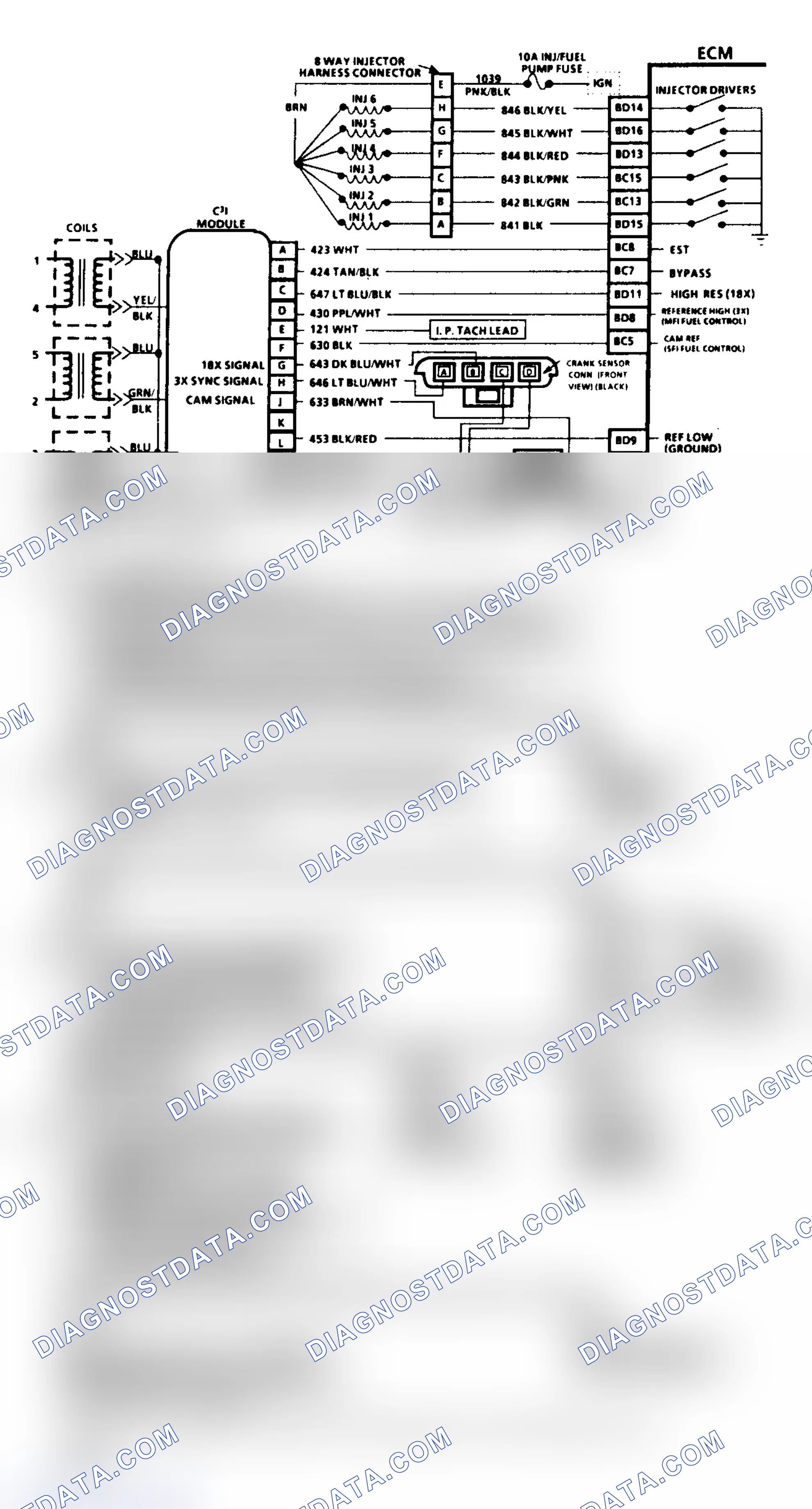 Scheme 516: Chart A3, Engine Cranks But Will Not Run (1 Of 4)