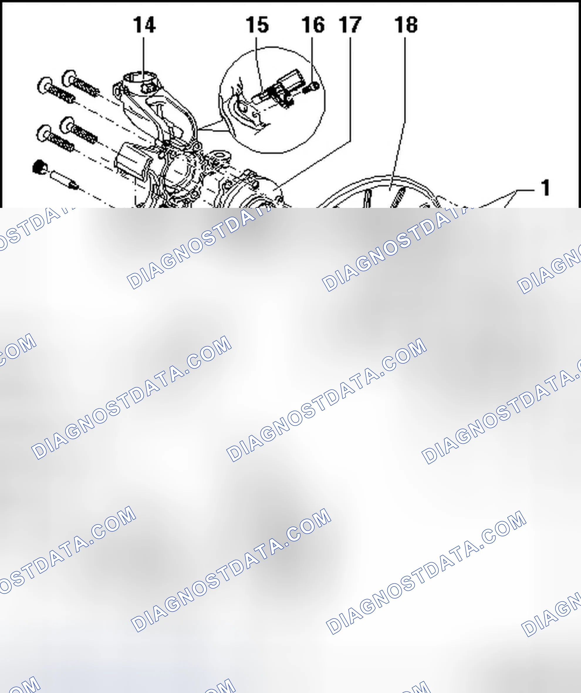 Scheme 54: FRONT BRAKES, FS III CALIPER OVERVIEW