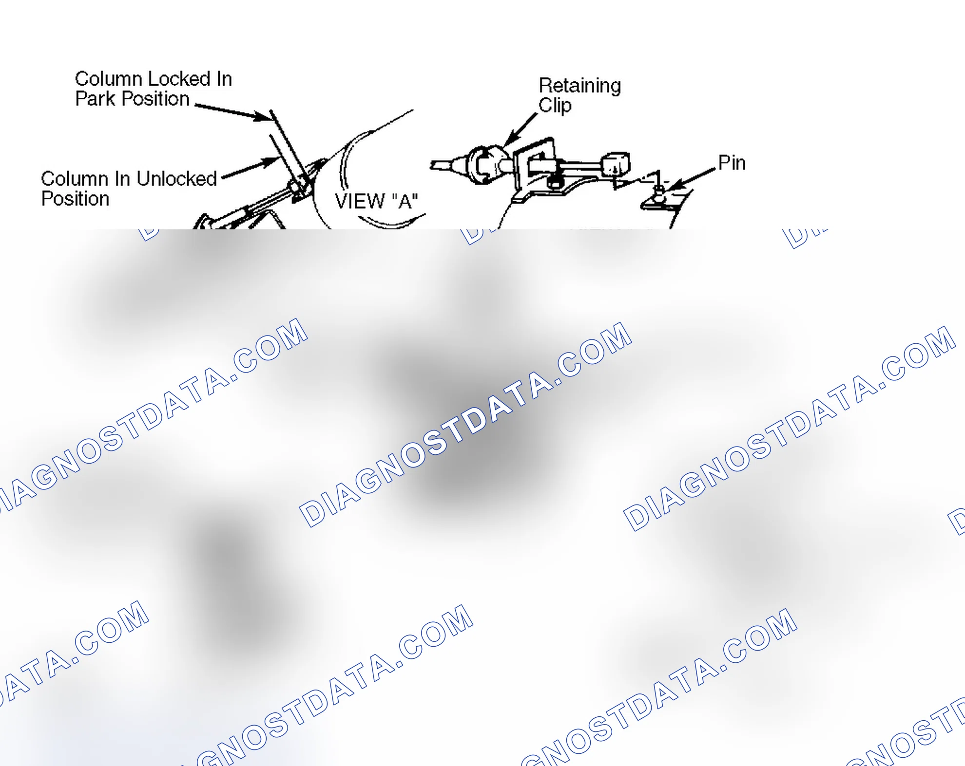 Scheme 19: Adjusting Corvette Park Lock Cable