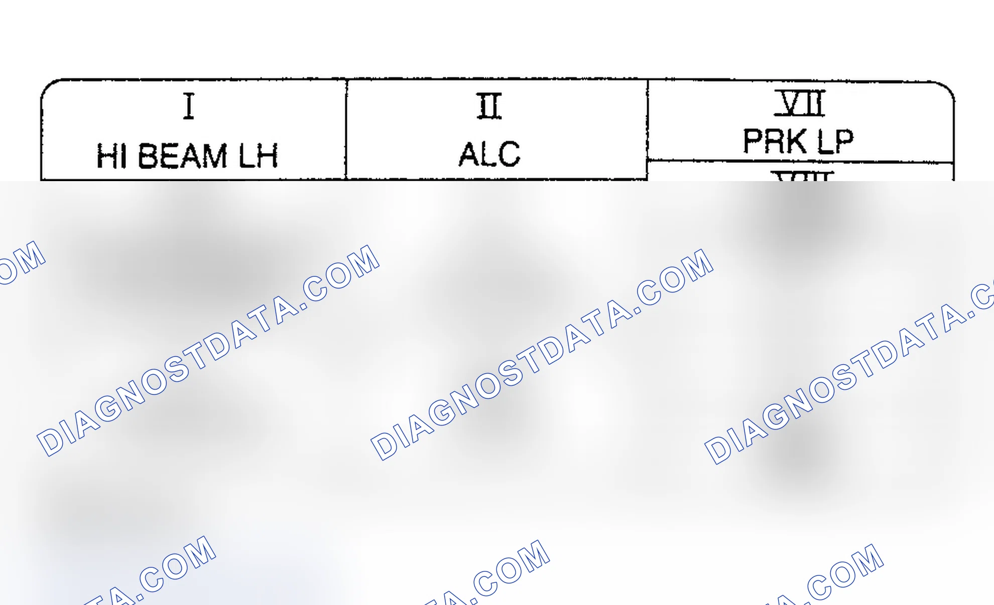 Scheme 5: Instrument Panel Relay Identification (Passenger's Side)