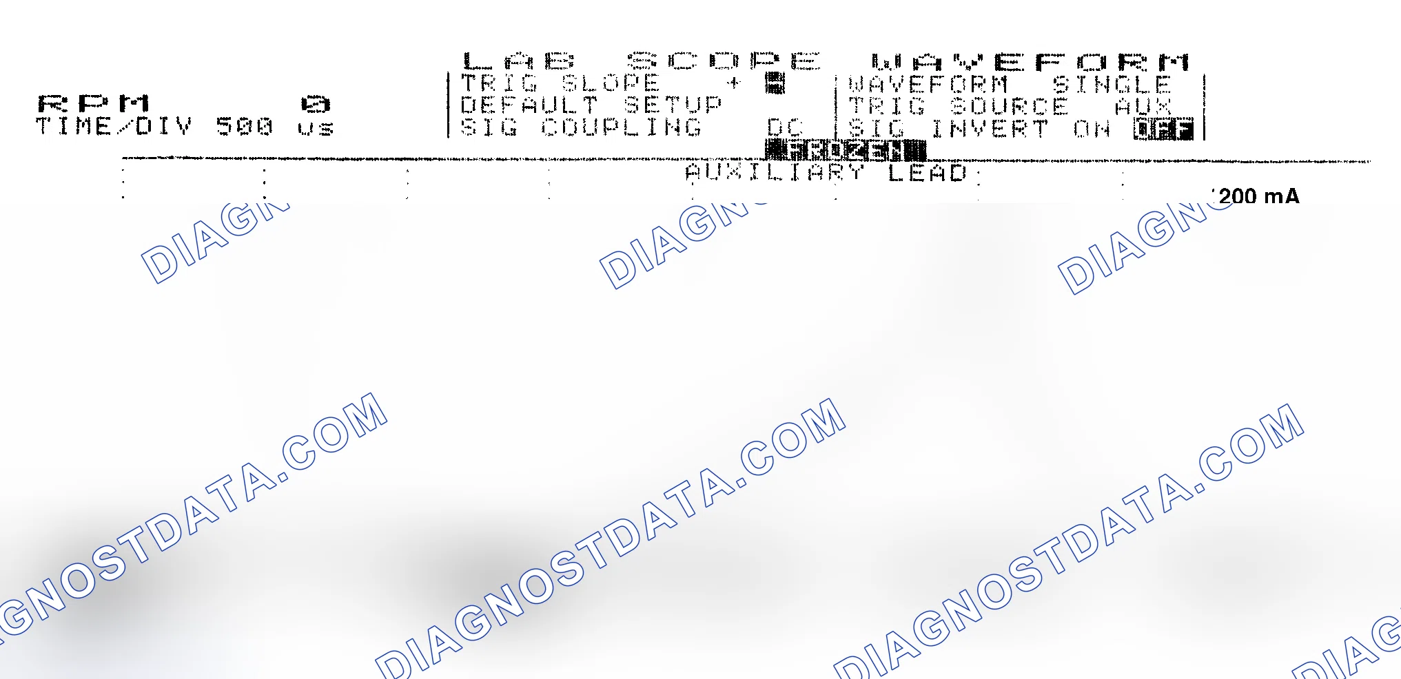 Scheme 17: Single Injector w/Normal Current Flow - Current Pattern