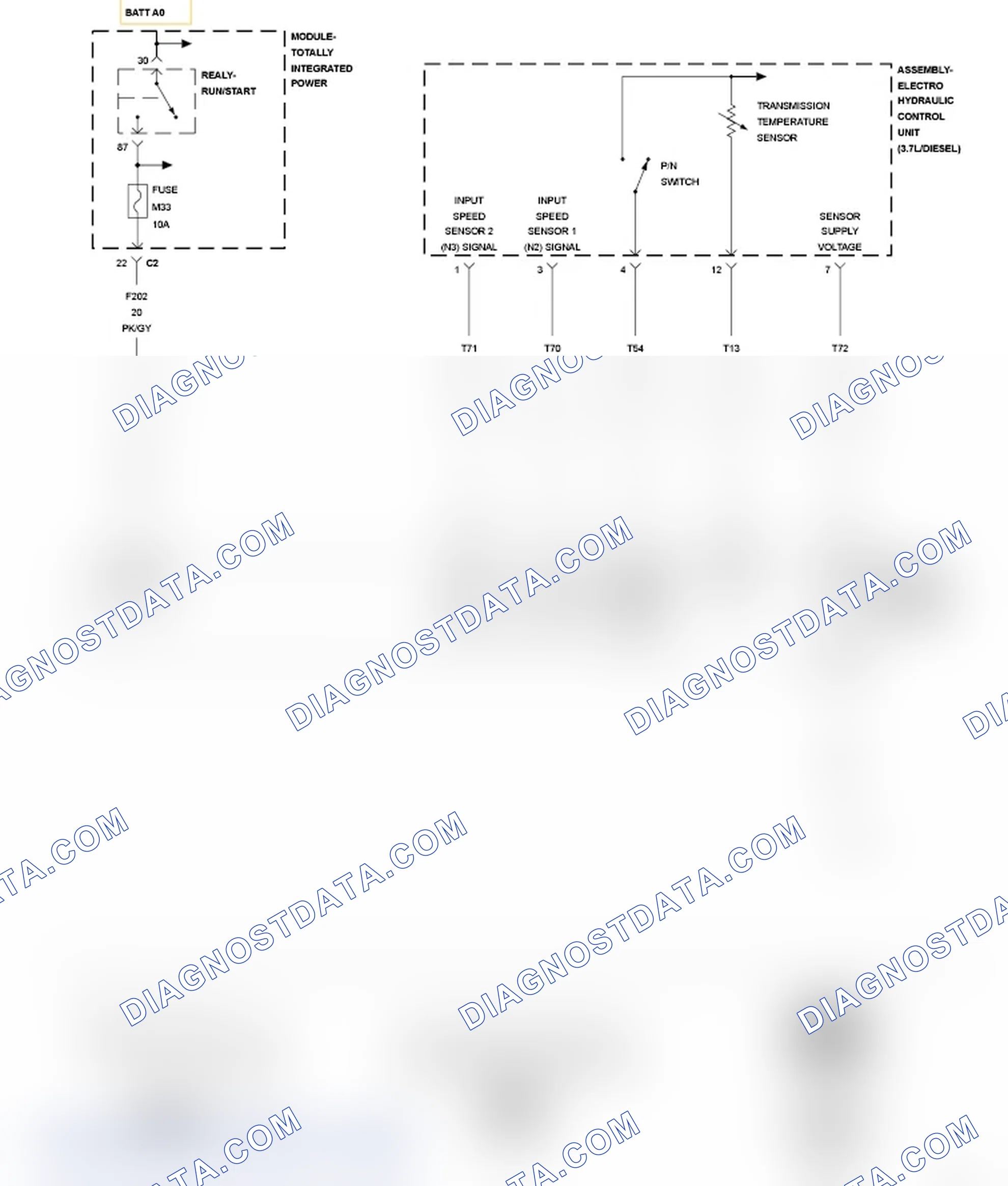 Scheme 336: P0642-SENSOR REFERENCE VOLTAGE 1 CIRCUIT LOW