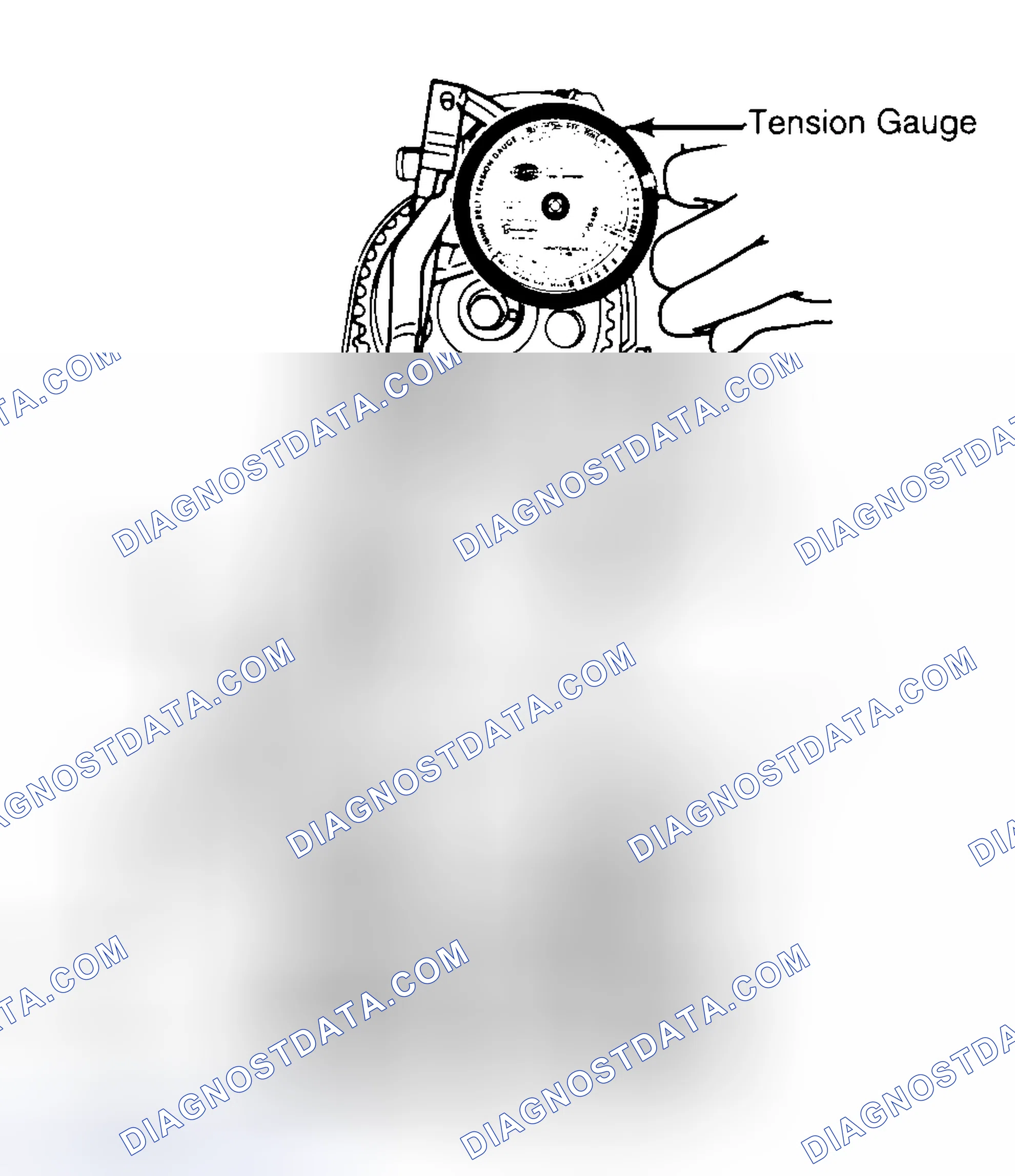 Scheme 3: Adjusting Typical Timing Belt Tension