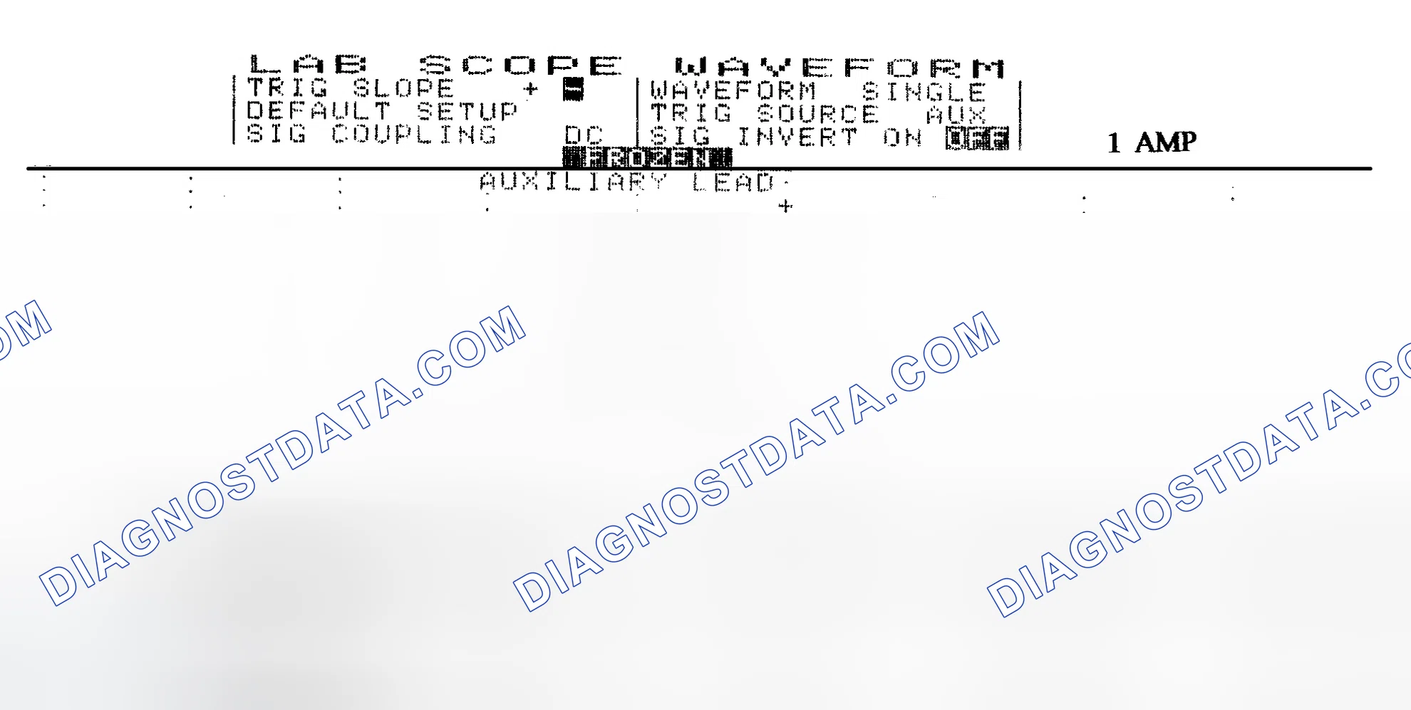 Scheme 20: Single Injector w/Normal Current Flow - Current Pattern