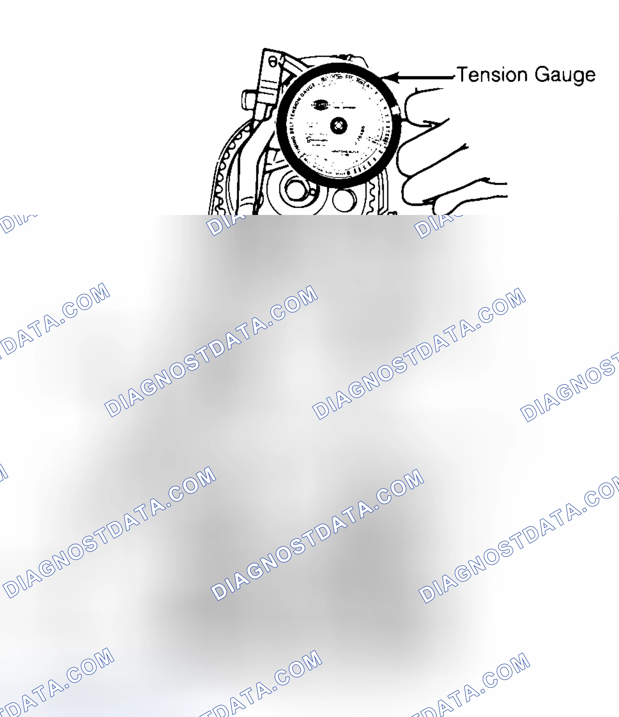 Scheme 3: Adjusting Typical Timing Belt Tension