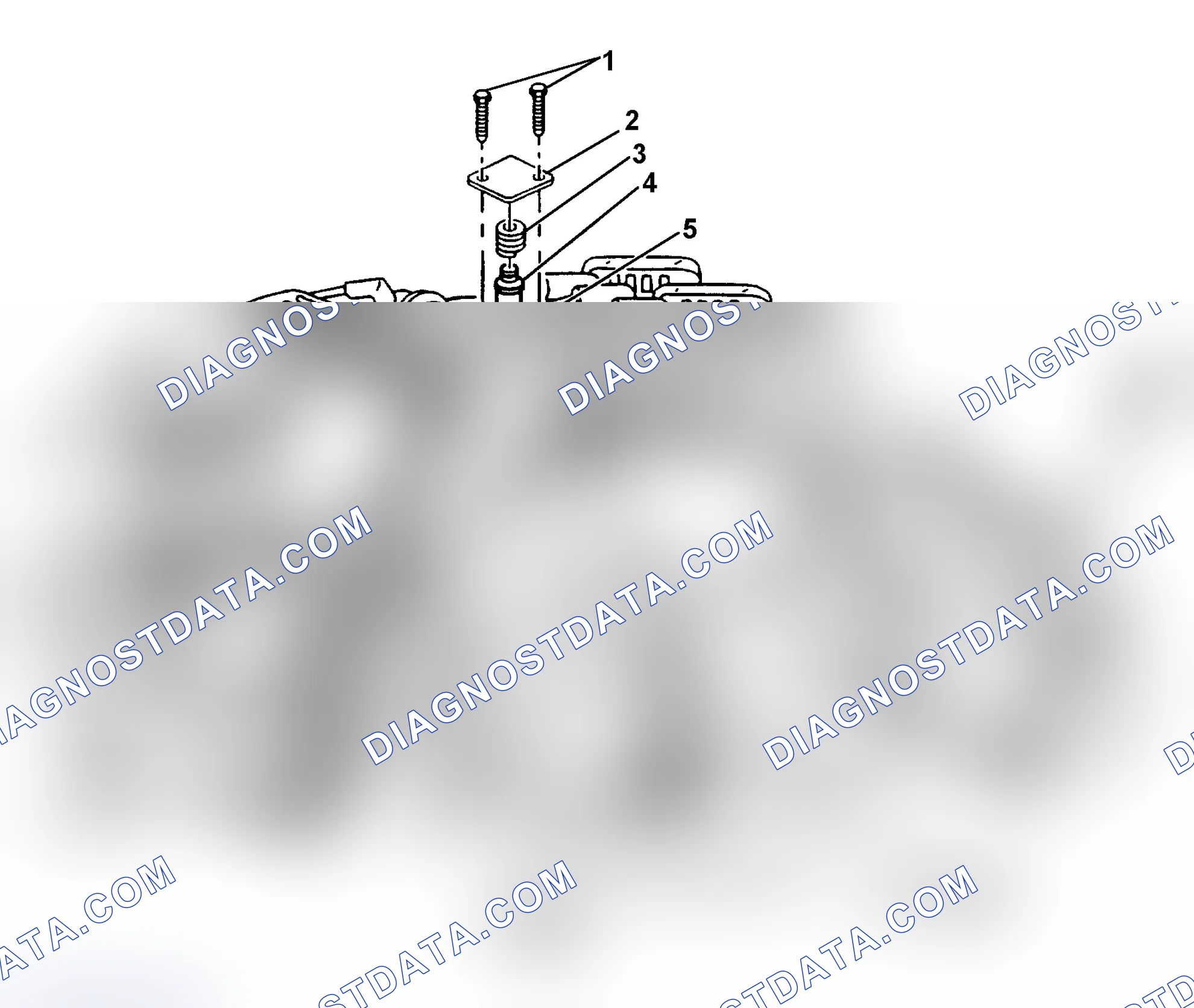 Scheme 6: 3.8L V6 PCV VALVE SERVICE LOCATIONS
