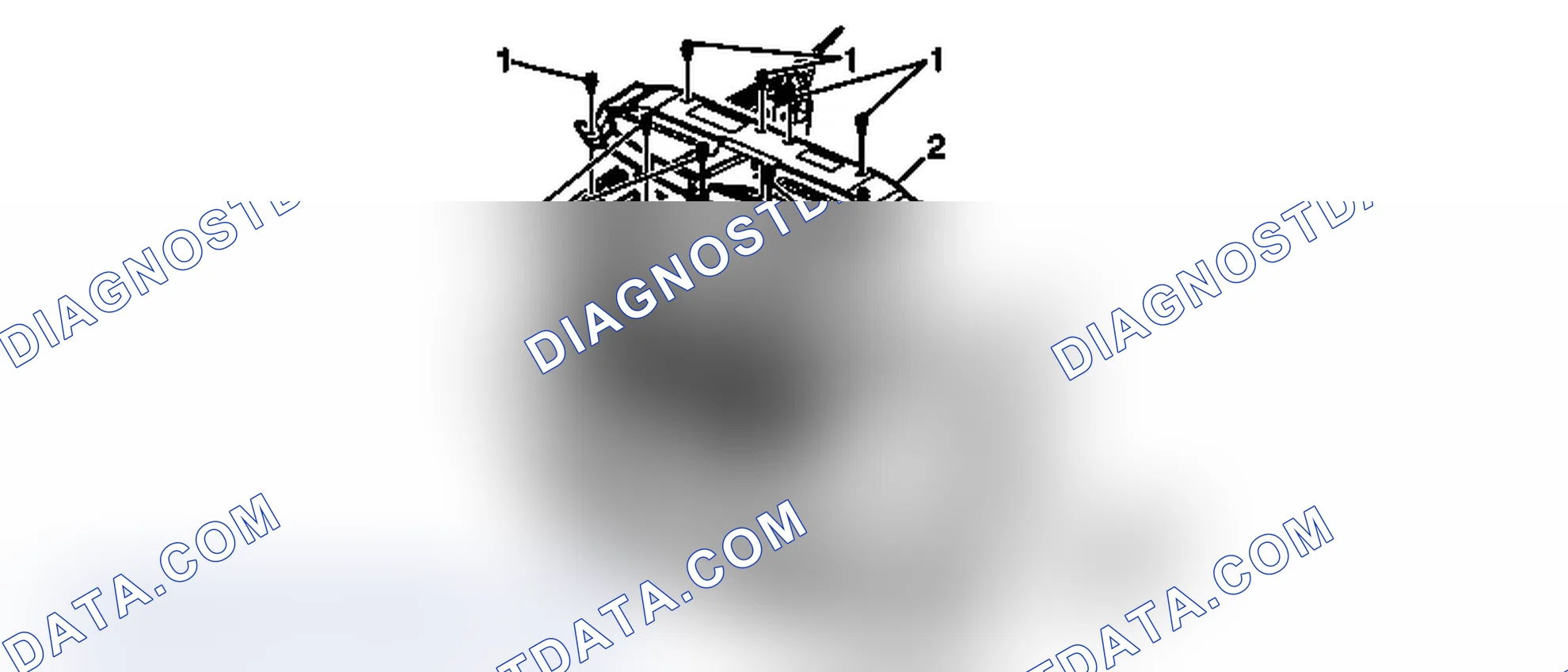 Scheme 21: Radiator Air Upper Baffle and Deflector Replacement (Cadillac)