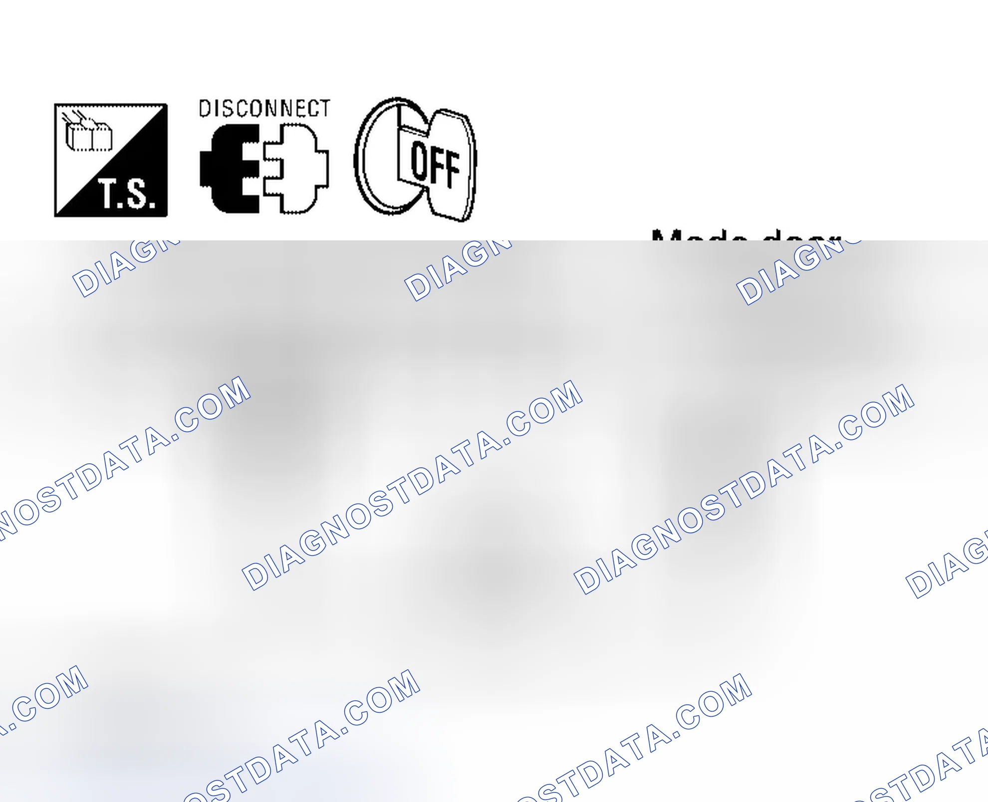 Scheme 224: DIAGNOSTIC PROCEDURE FOR MODE DOOR MOTOR