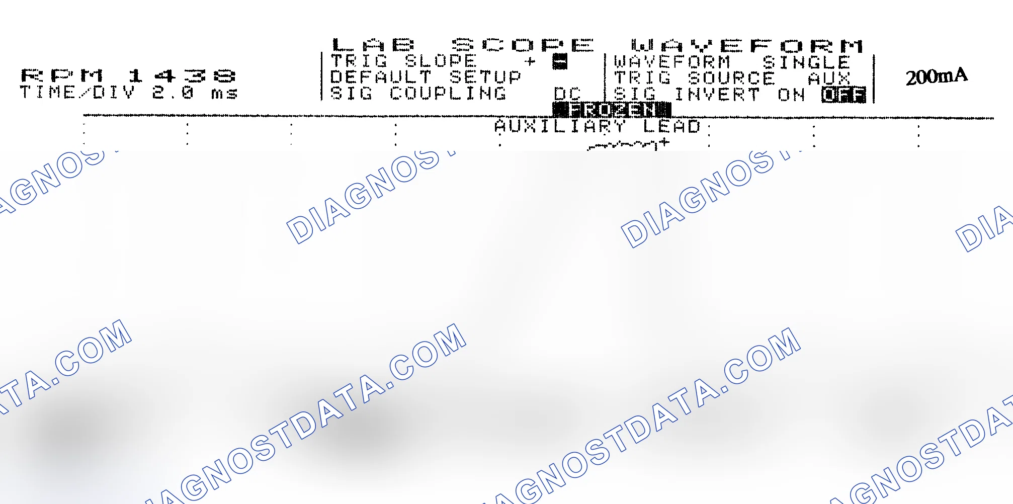 Scheme 15: Single Injector w/Normal Current Flow - Current Pattern