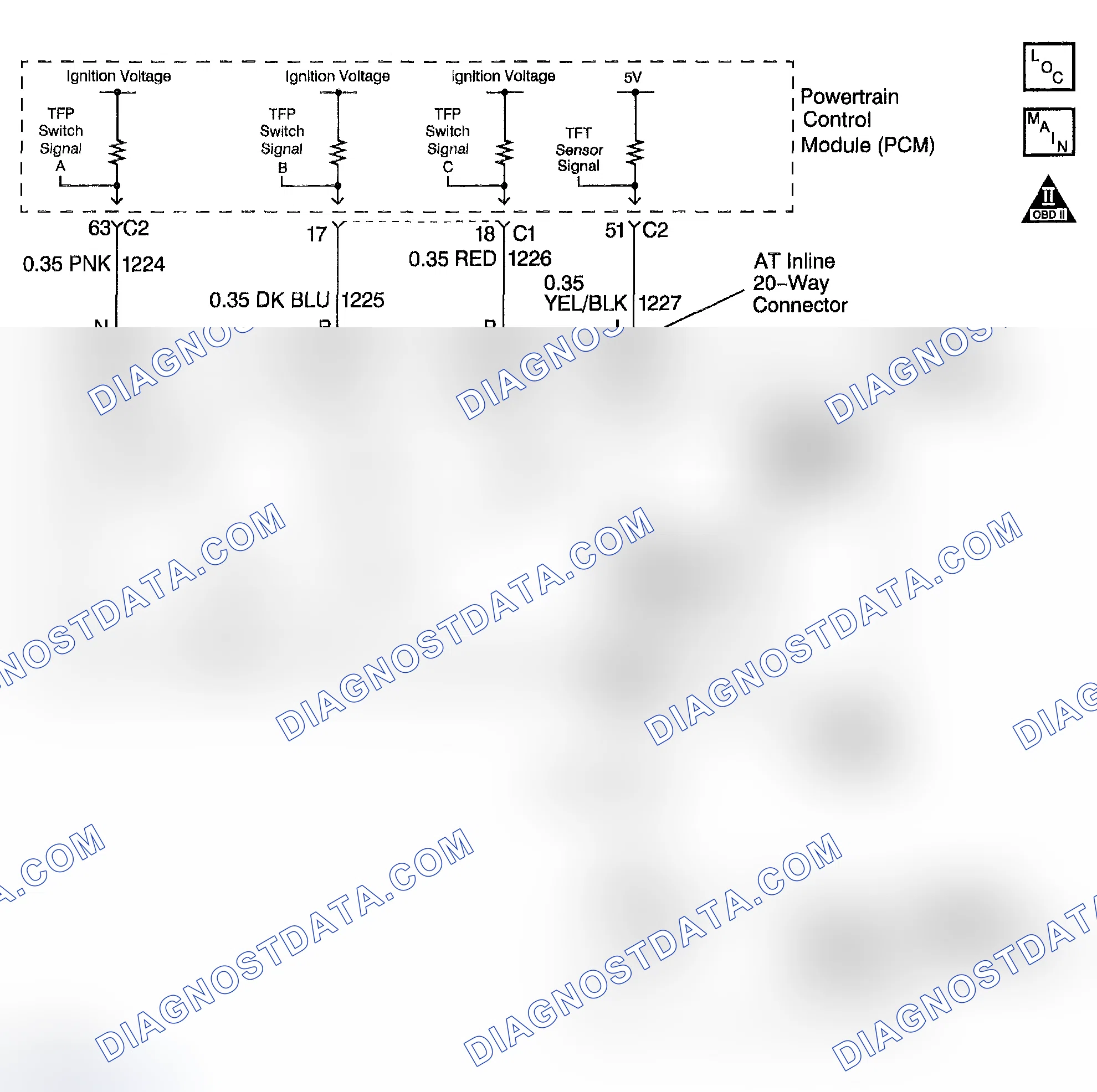 Scheme 277: DTC P0711: Transmission Fluid Temperature (TFT) Sensor