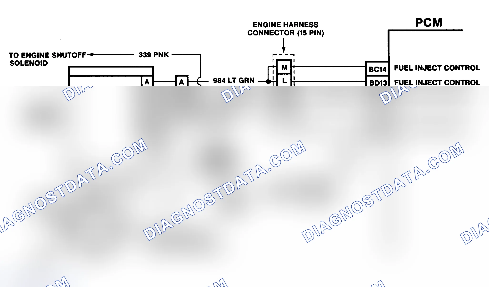 Scheme 129: Chart A-3, Circuit Diagram (C & K Series Diesel) Courtesy of General Motors Corp.