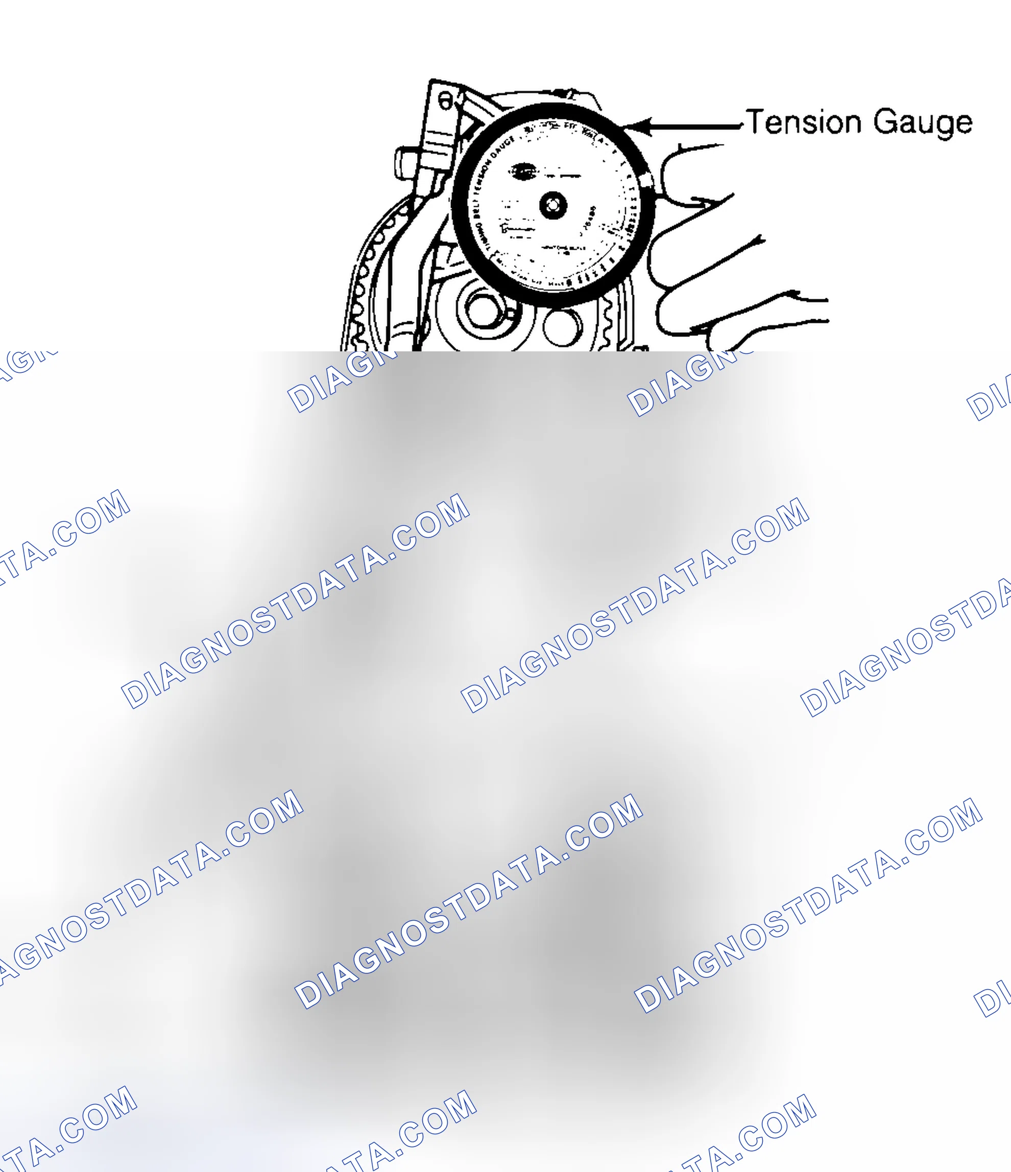 Scheme 3: Adjusting Typical Timing Belt Tension