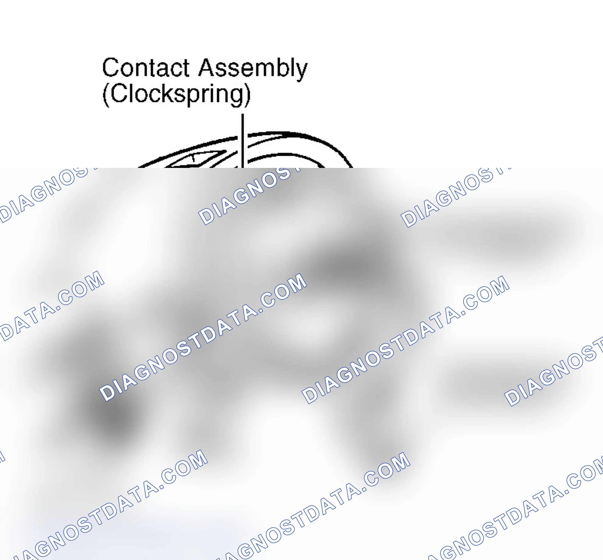 Scheme 1: CONTACT ASSEMBLY (CLOCKSPRING)