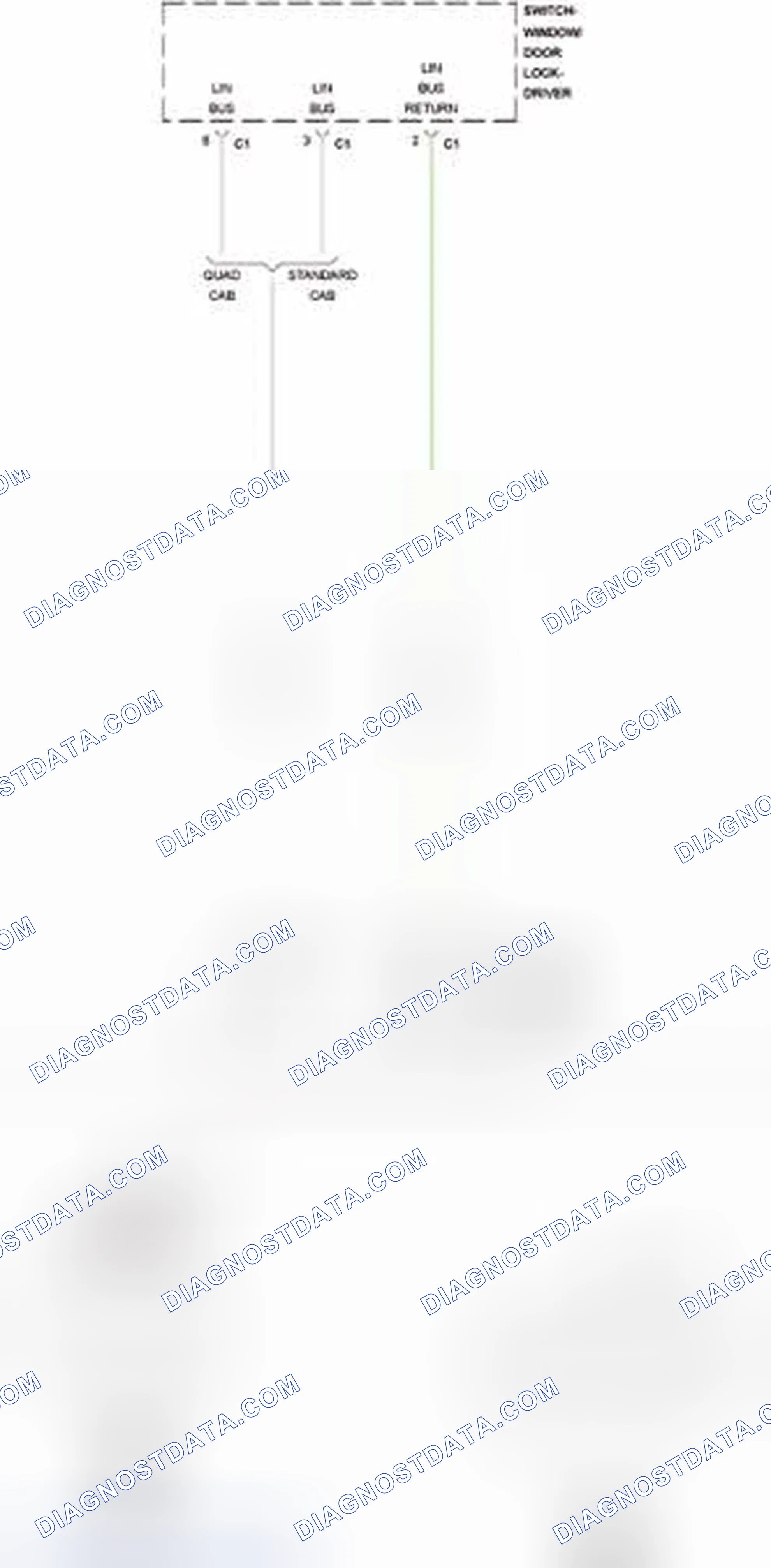Scheme 41: B1D04-2A-MIRROR ADJUST SWITCH INPUT - SIGNAL STUCK IN RANGE
