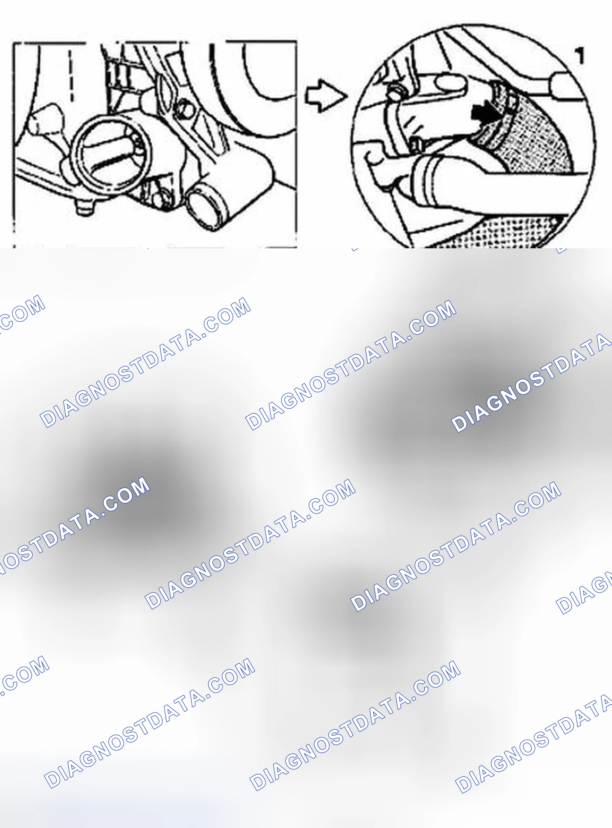 Scheme 891: REMOVING AND INSTALLING COOLANT REGULATOR