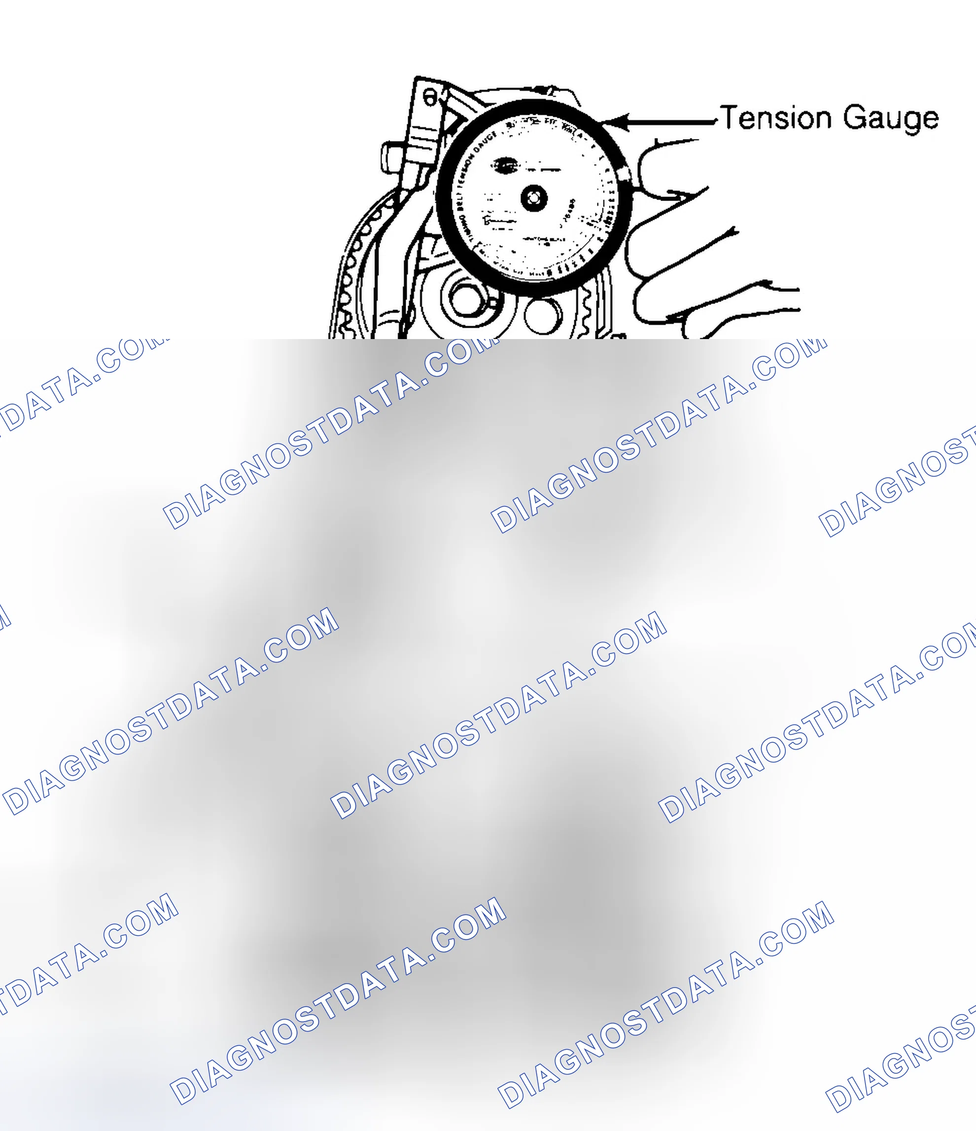 Scheme 3: Adjusting Typical Timing Belt Tension