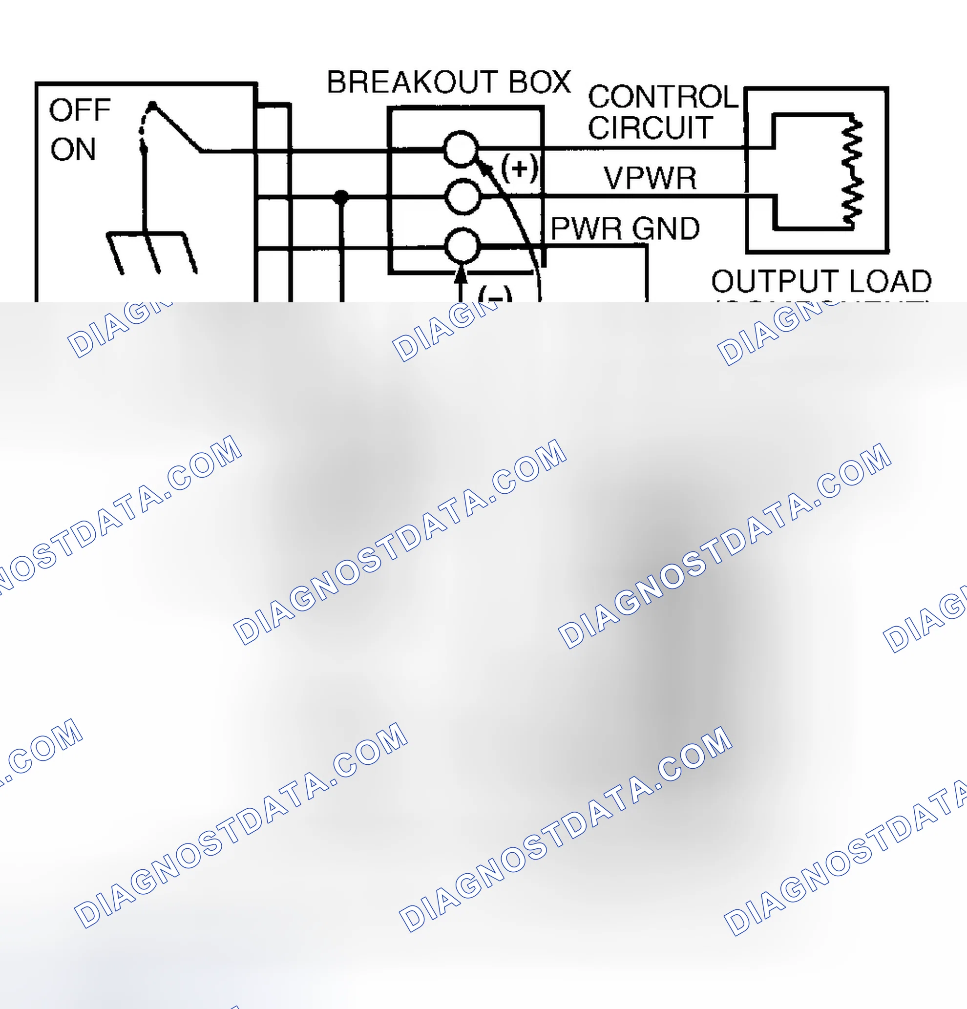 Scheme 404: Testing Typical PCM Output Control Circuit