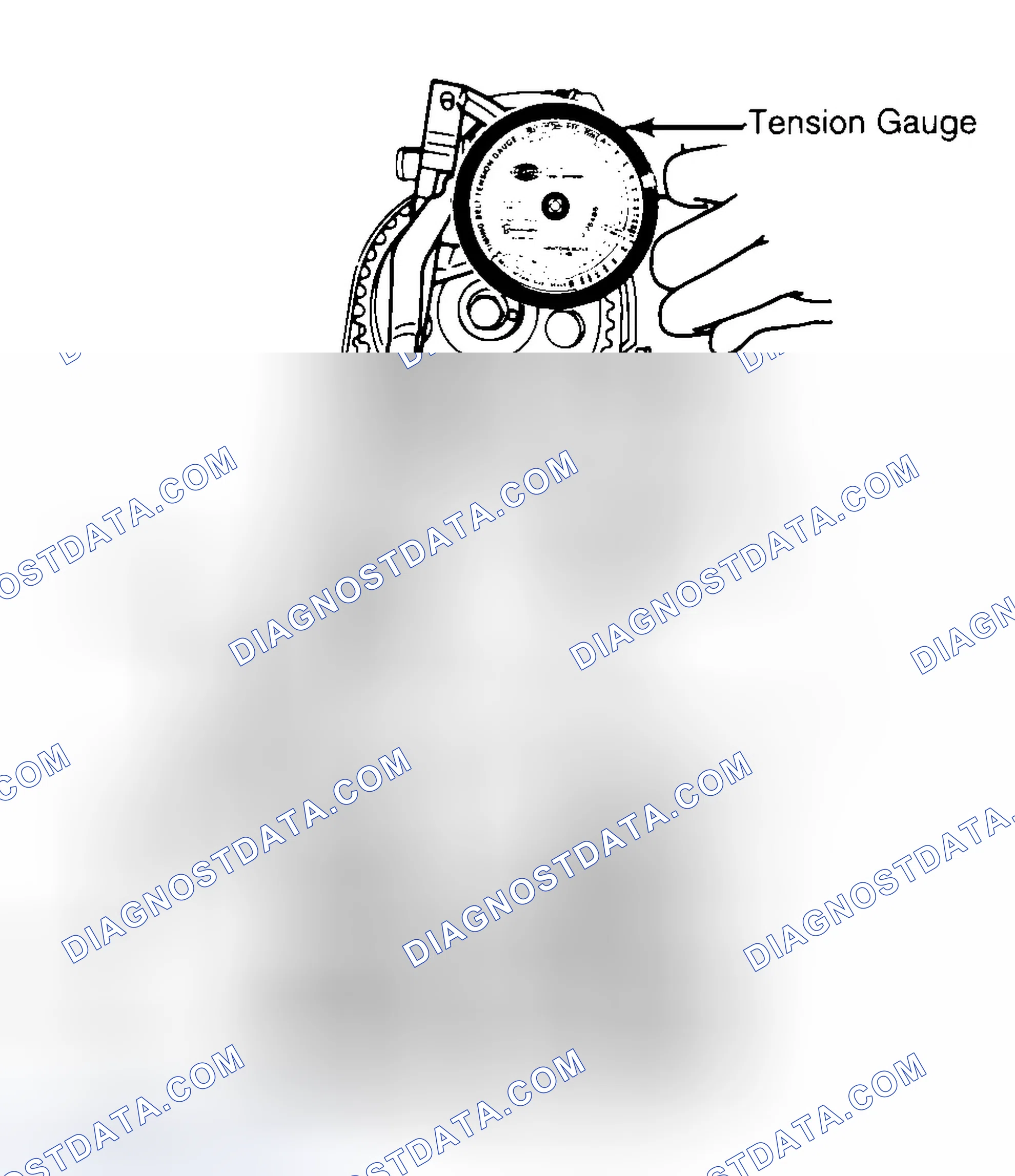 Scheme 3: Adjusting Typical Timing Belt Tension