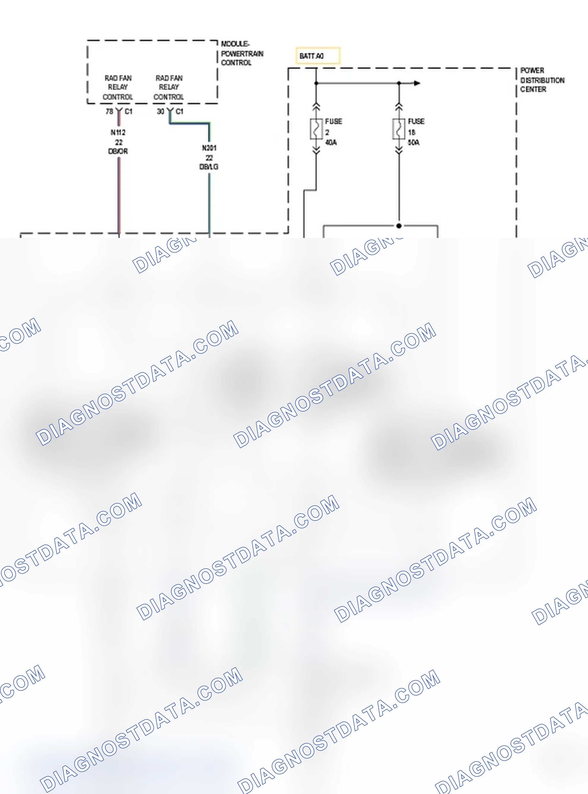 Scheme 26: CHECKING THE COOLING FAN OPERATION